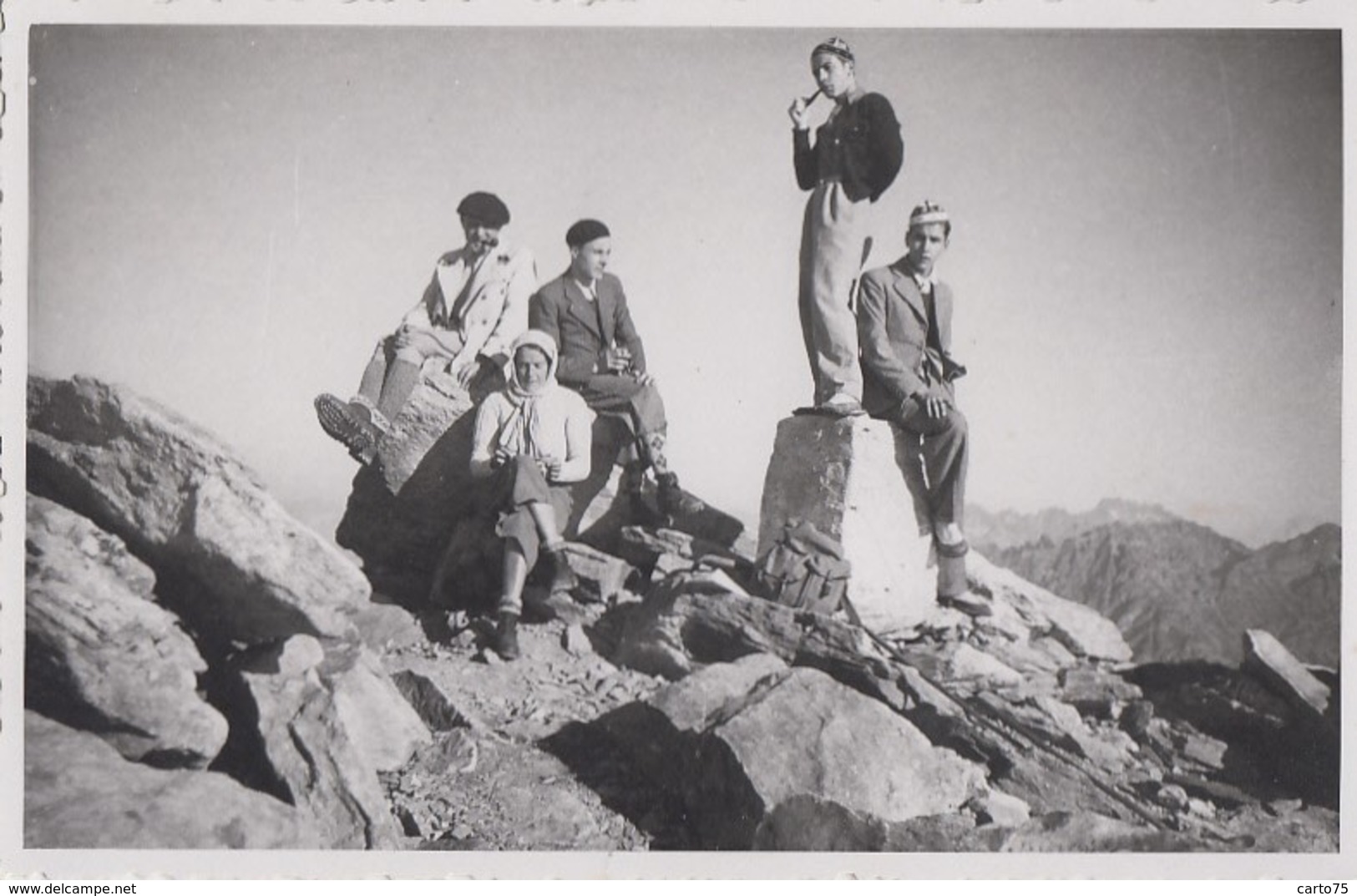 Photographie - Carte-photo - Montagne Suisse - Alpinisme Randonnées Escalade - Tabac - Fotografie