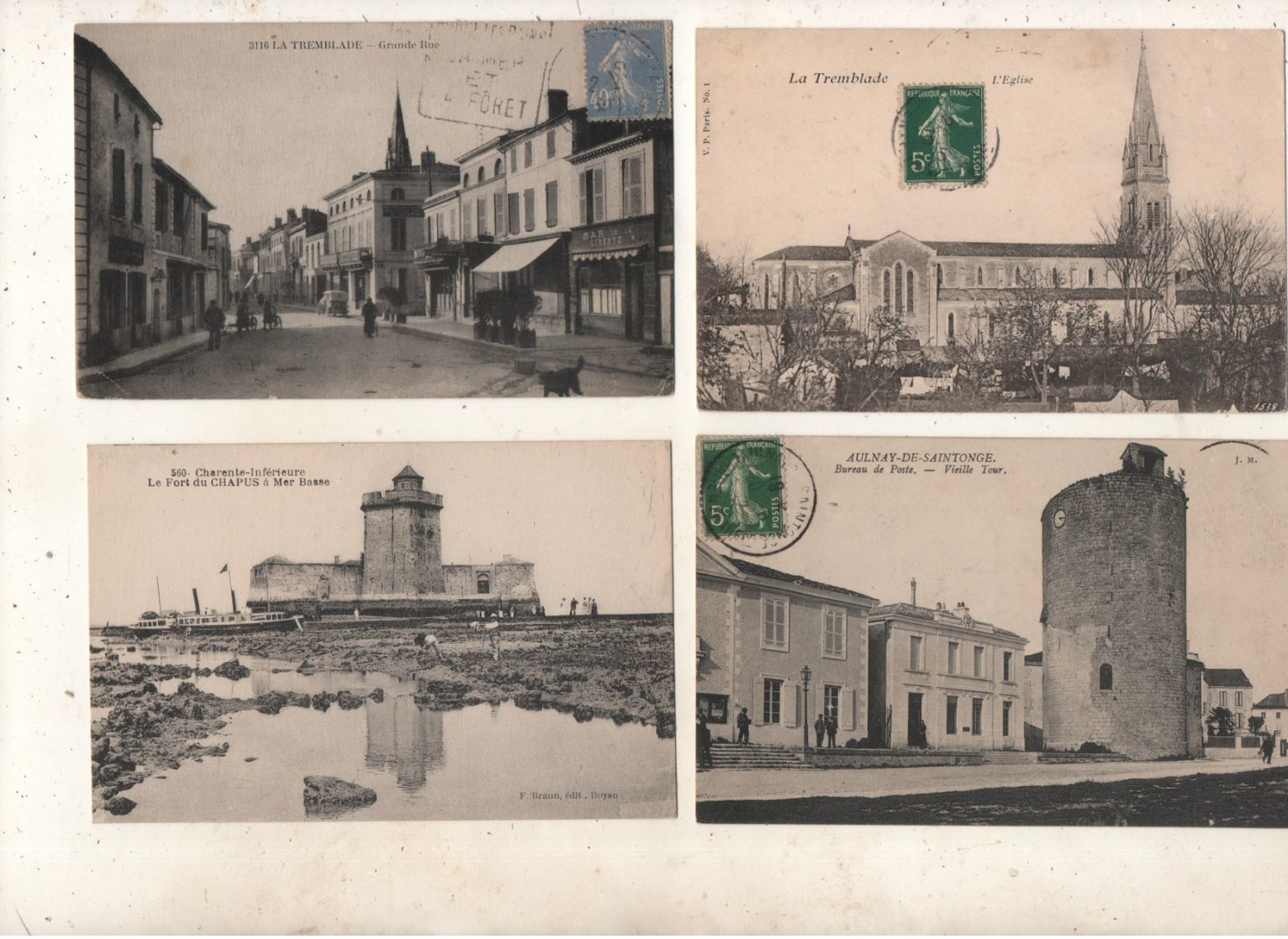 Collection de 400 CPA de la Charente Maritime     17