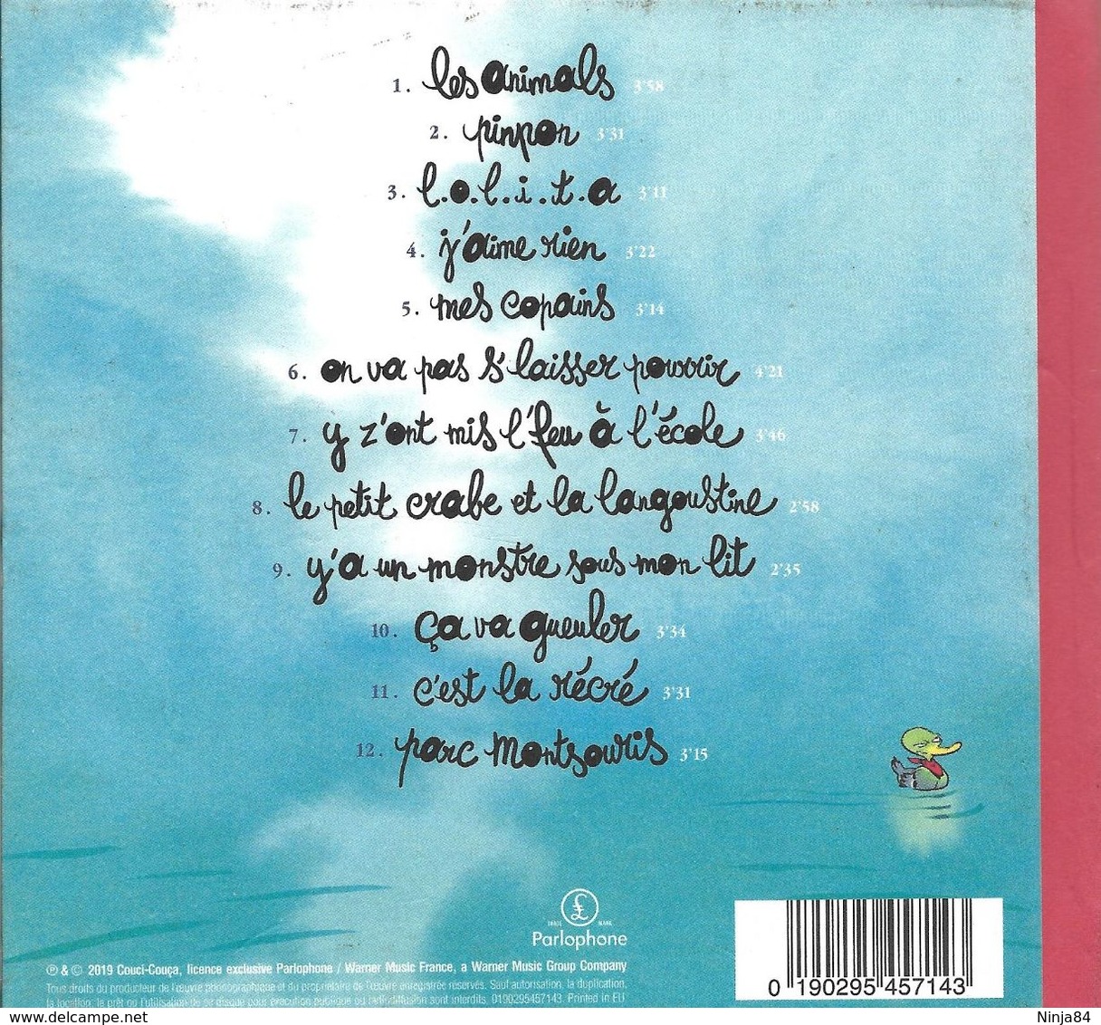 CD  Renaud  "  Les Mômes Et Les Enfants D'abord  "  Europe - Otros - Canción Francesa