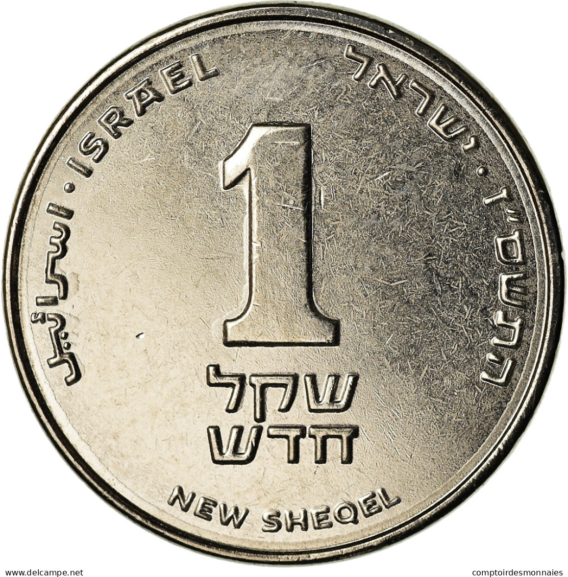 Monnaie, Israel, New Sheqel, 2007, SPL, Nickel Plated Steel, KM:160a - Israel