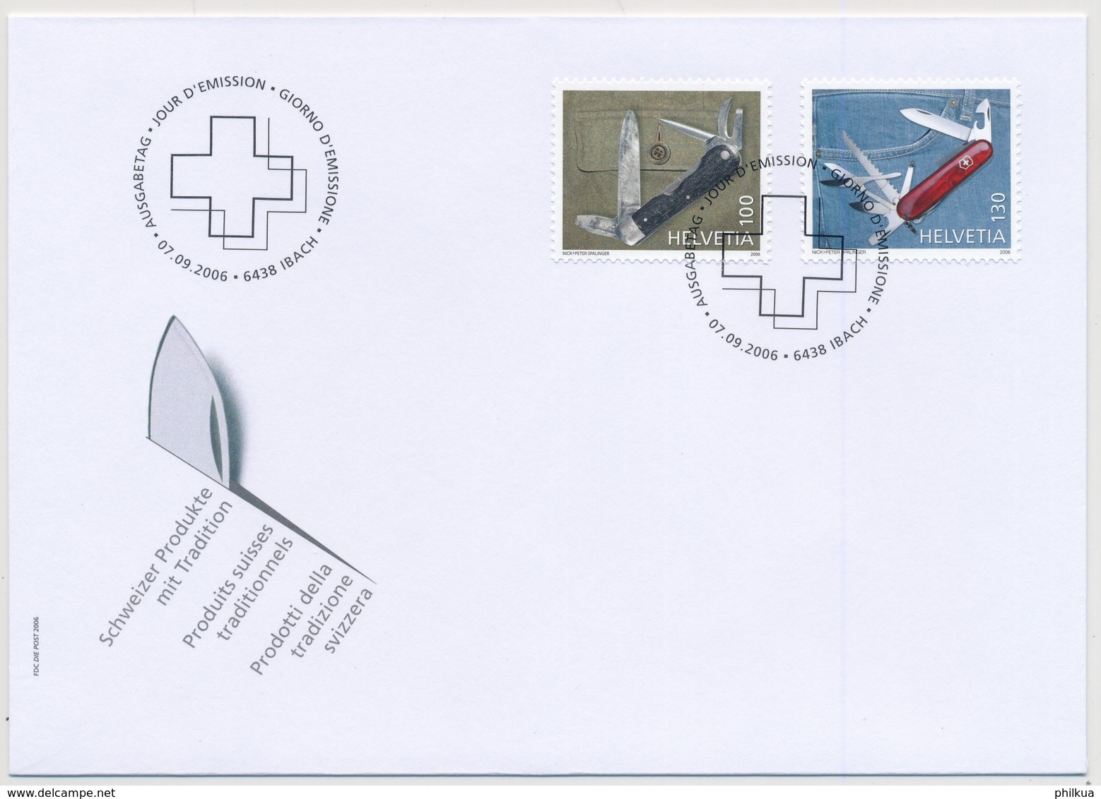 Zumstein 1209-1210 Illusdtriertes FDC In Einwandfreiem Zustand - Autres & Non Classés