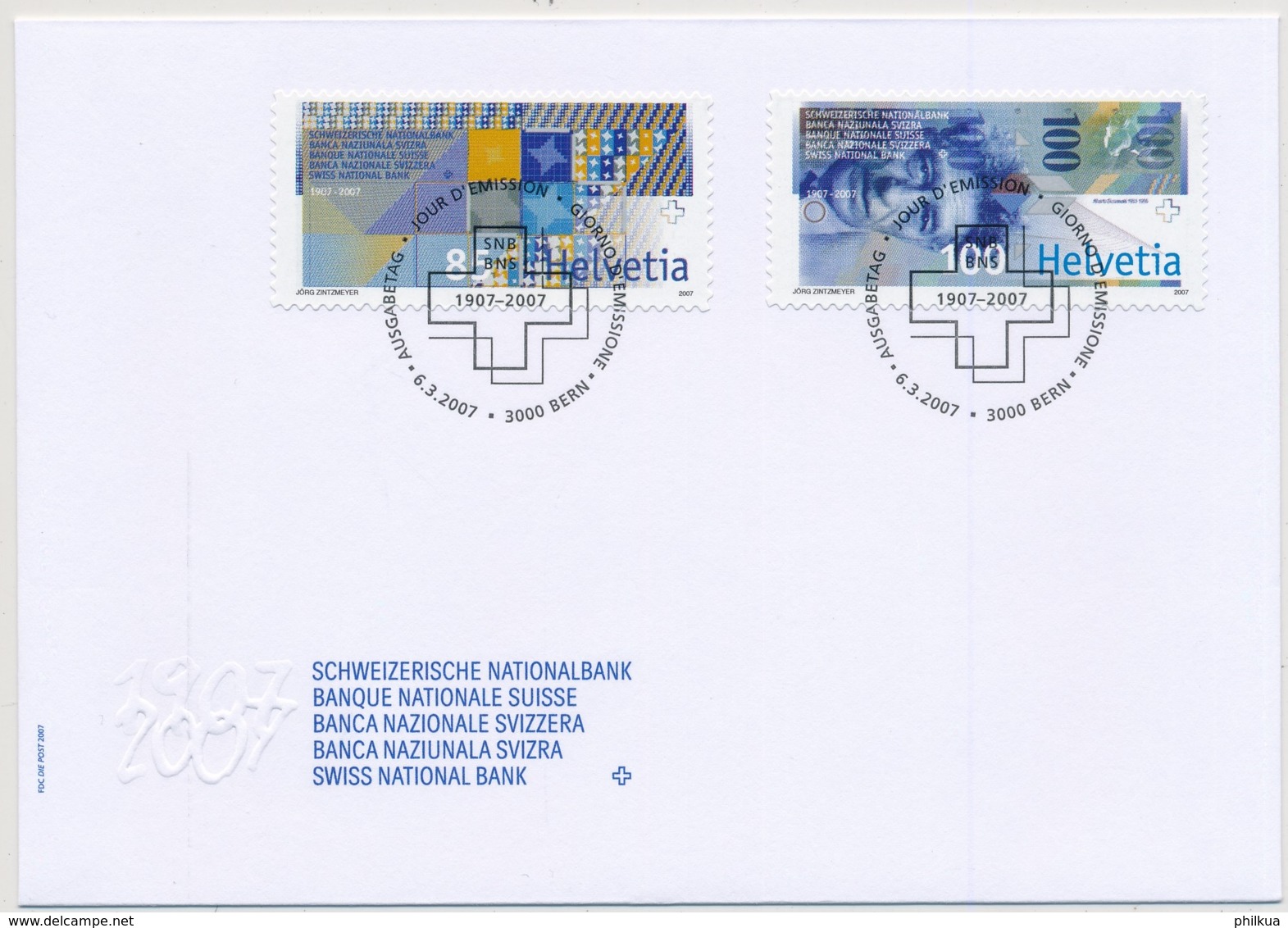 Zumstein 1220-1221 Illusdtriertes FDC In Einwandfreiem Zustand - Sonstige & Ohne Zuordnung