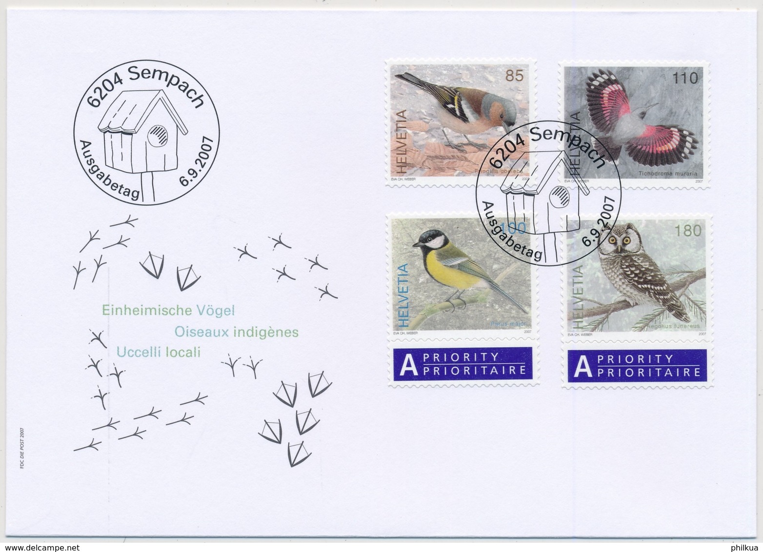 Zumstein 1236-1239 Illusdtriertes FDC In Einwandfreiem Zustand - Other & Unclassified