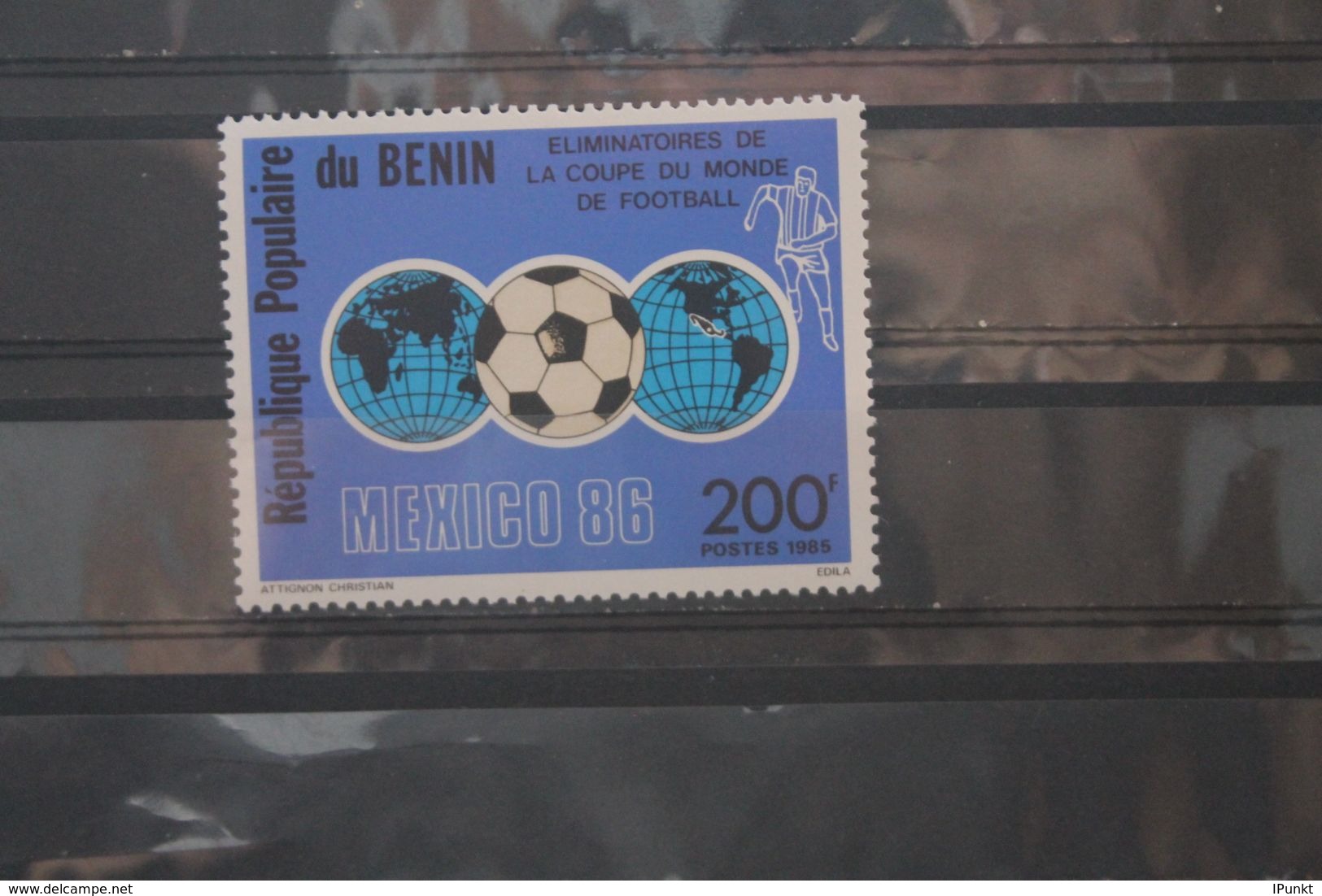 Fußball, Benin, Ungebraucht - 1986 – Mexiko