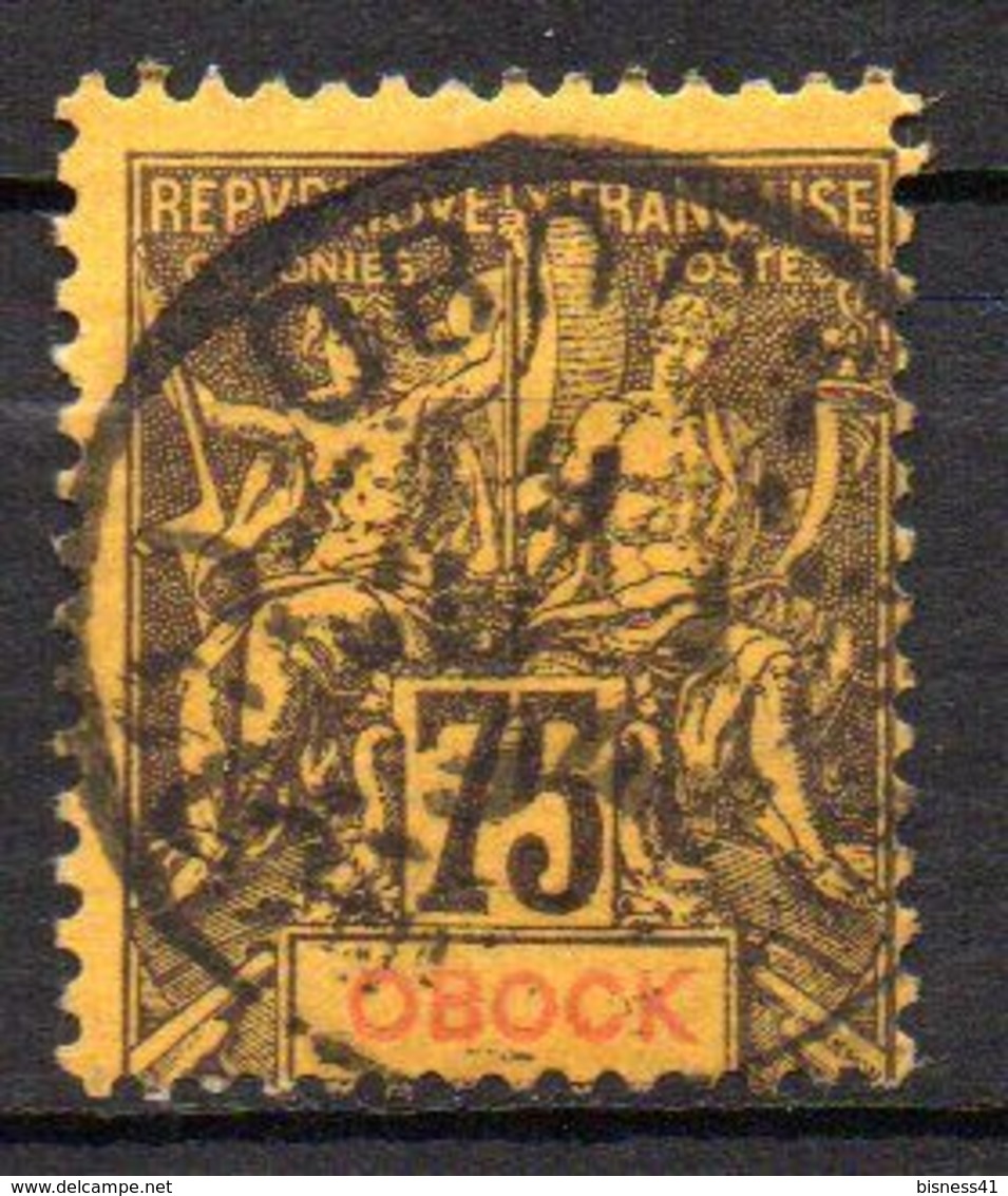 Col17  Colonie Obock N° 43 Oblitéré Cote 30,00€ - Used Stamps