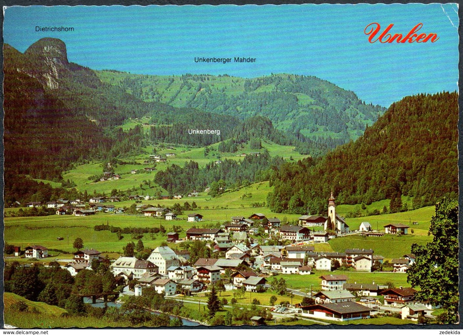 C7610 - Unken Pinzgau Saalachtal - Verlag Meiberger - Unken