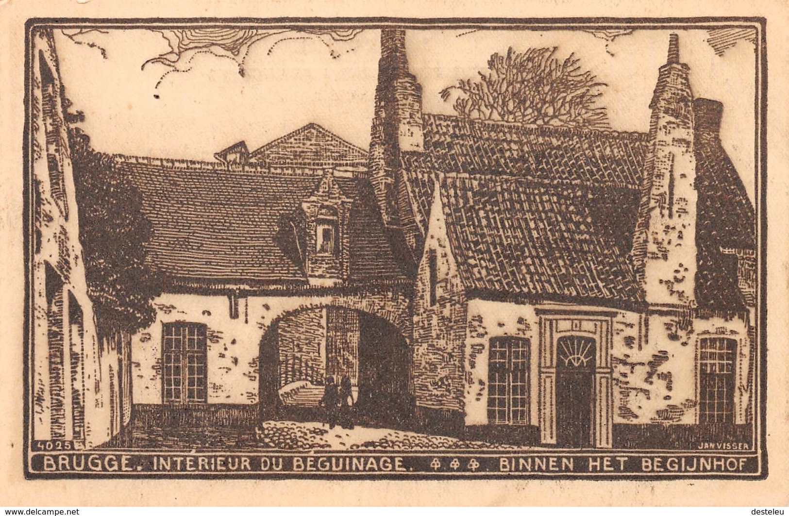 Binnen Het Begijnhof - Bruges - Brugge - Brugge