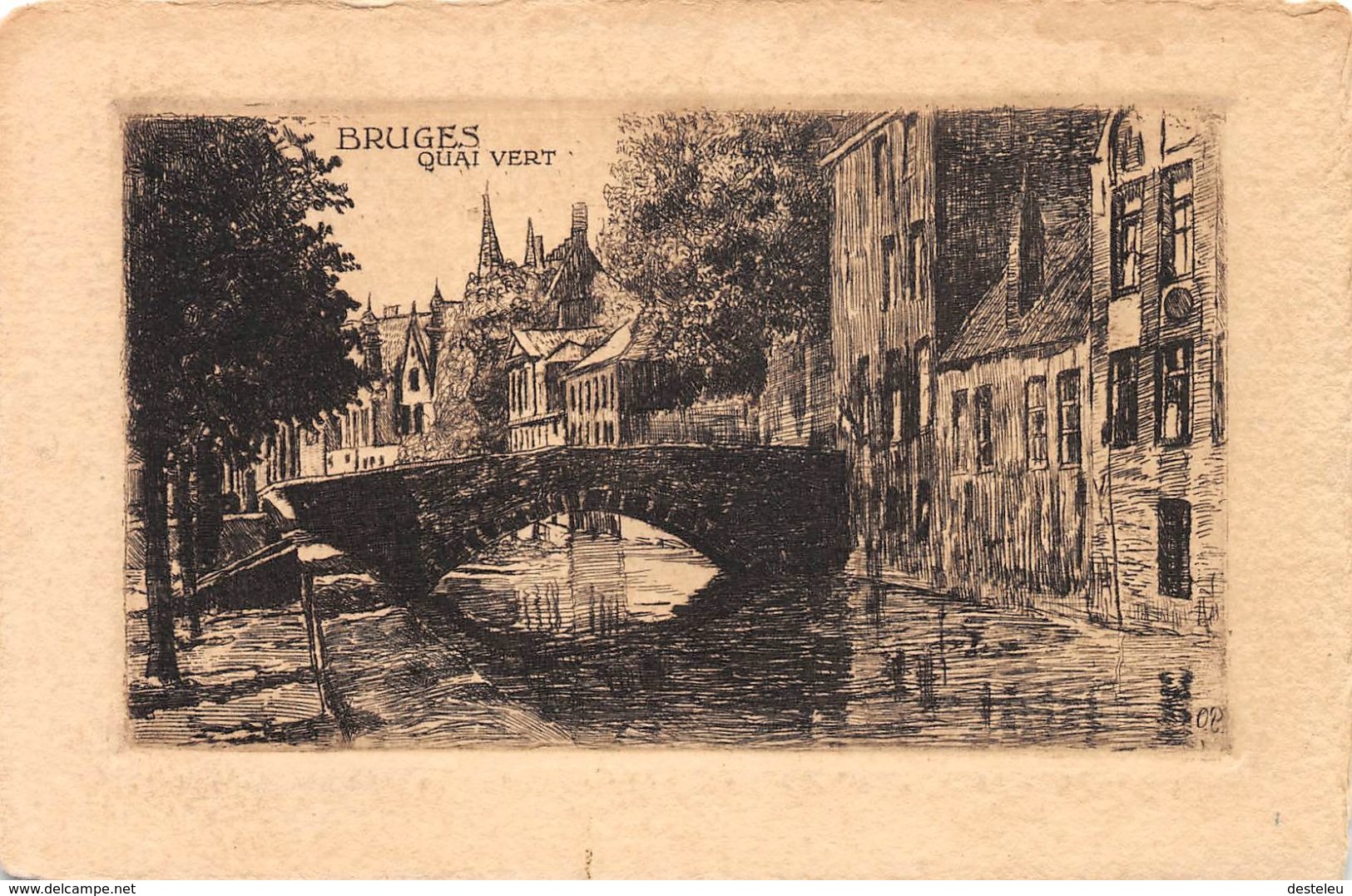 Quai Vert - Litho - Bruges - Brugge - Brugge