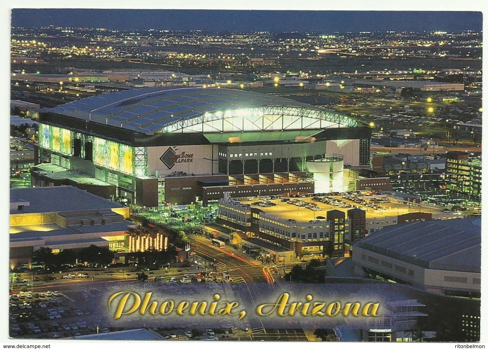 Phoenix Arizona USA Ballpark Ou Chase Field Baseball Stadium Stade Stadion Stadio Estadio - Phoenix