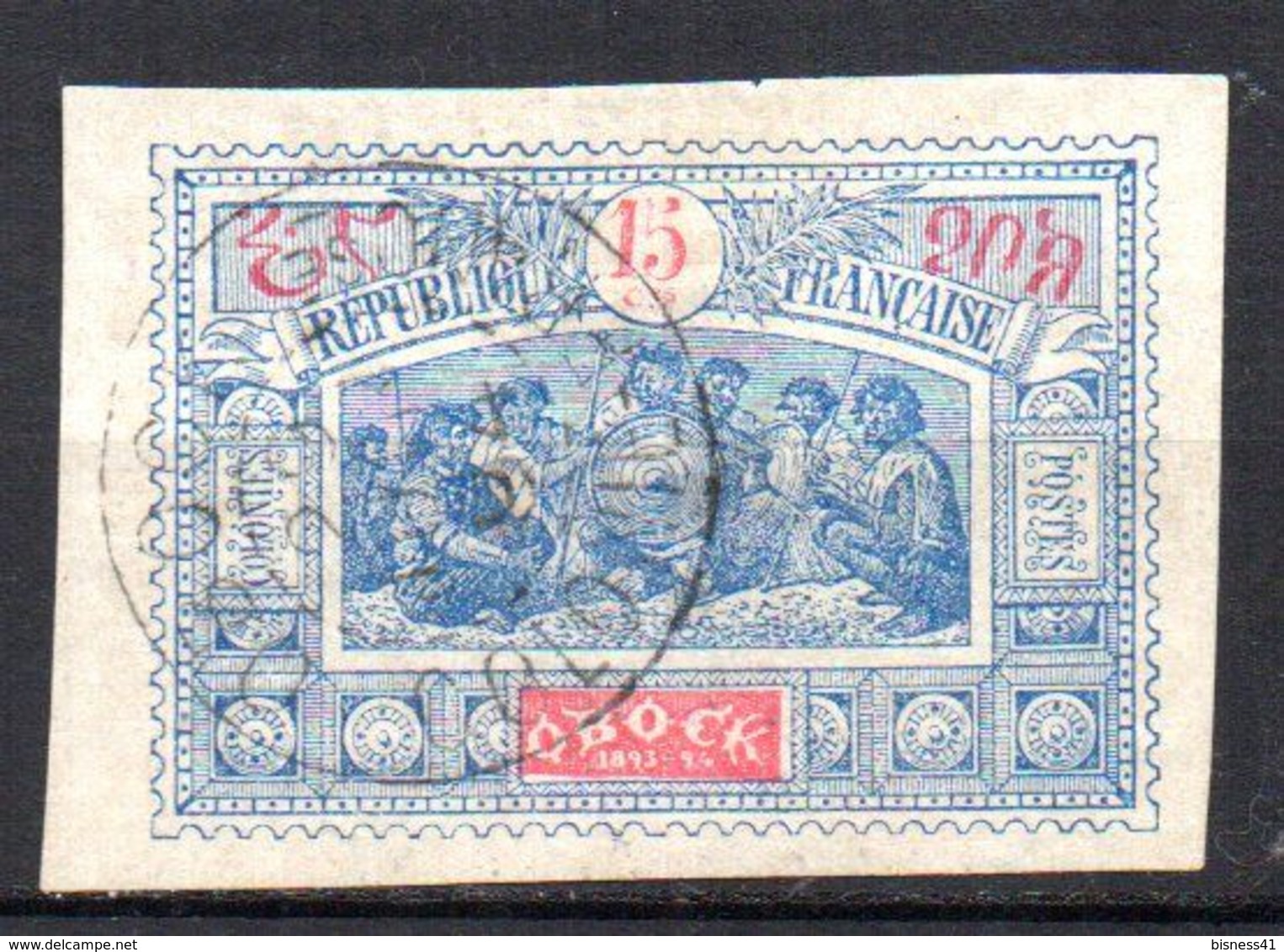 Col17  Colonie Obock N° 52 Oblitéré Cote 10,00€ - Used Stamps