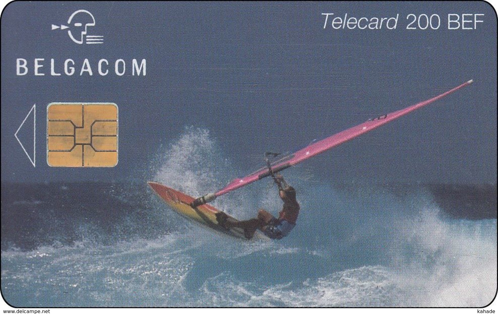 Belgien Chip Phonecard  Surfing Surfen Watersport - Mit Chip
