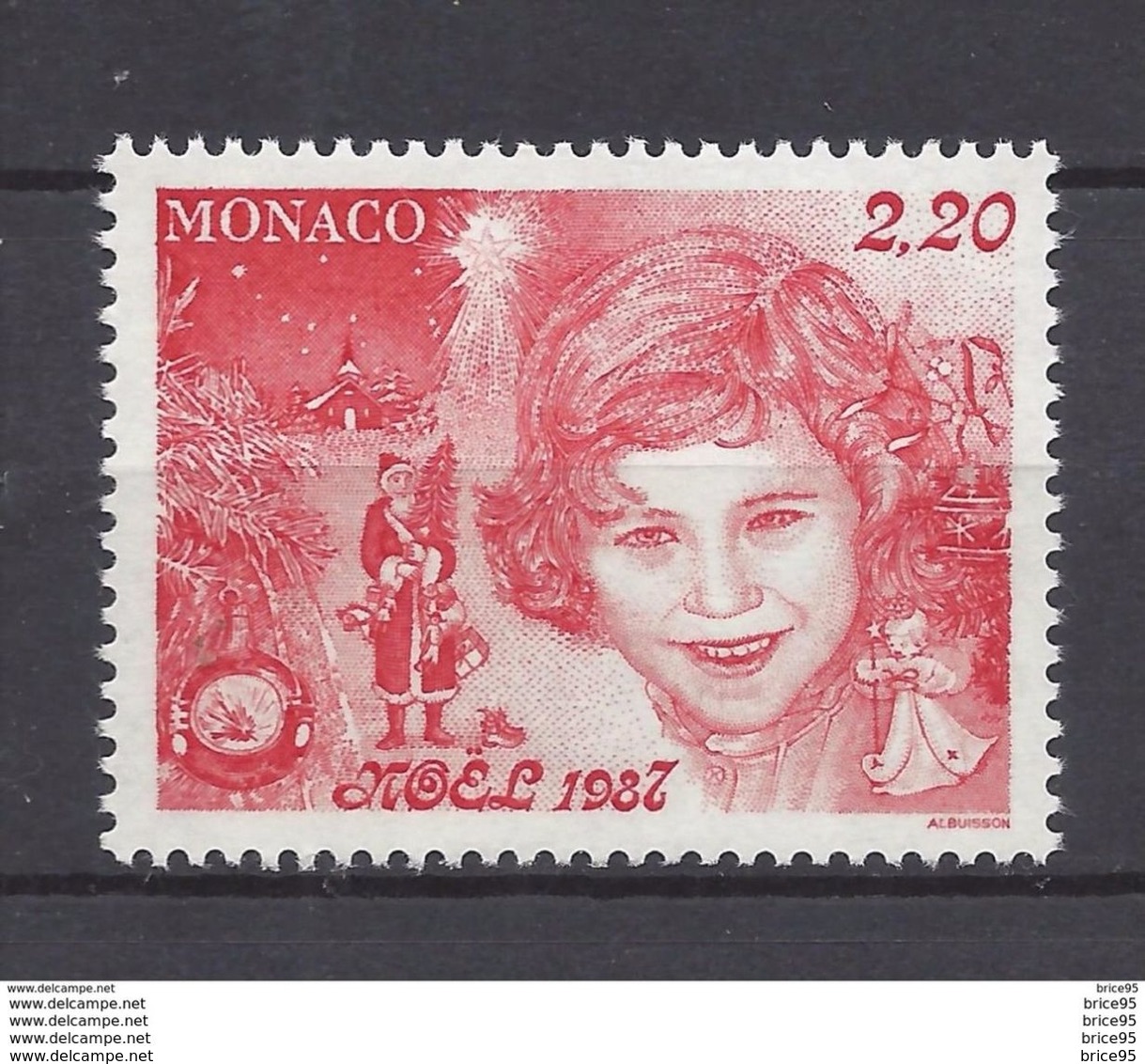 Monaco - YT N° 1599 - Neuf Sans Charnière - 1987 - Unused Stamps