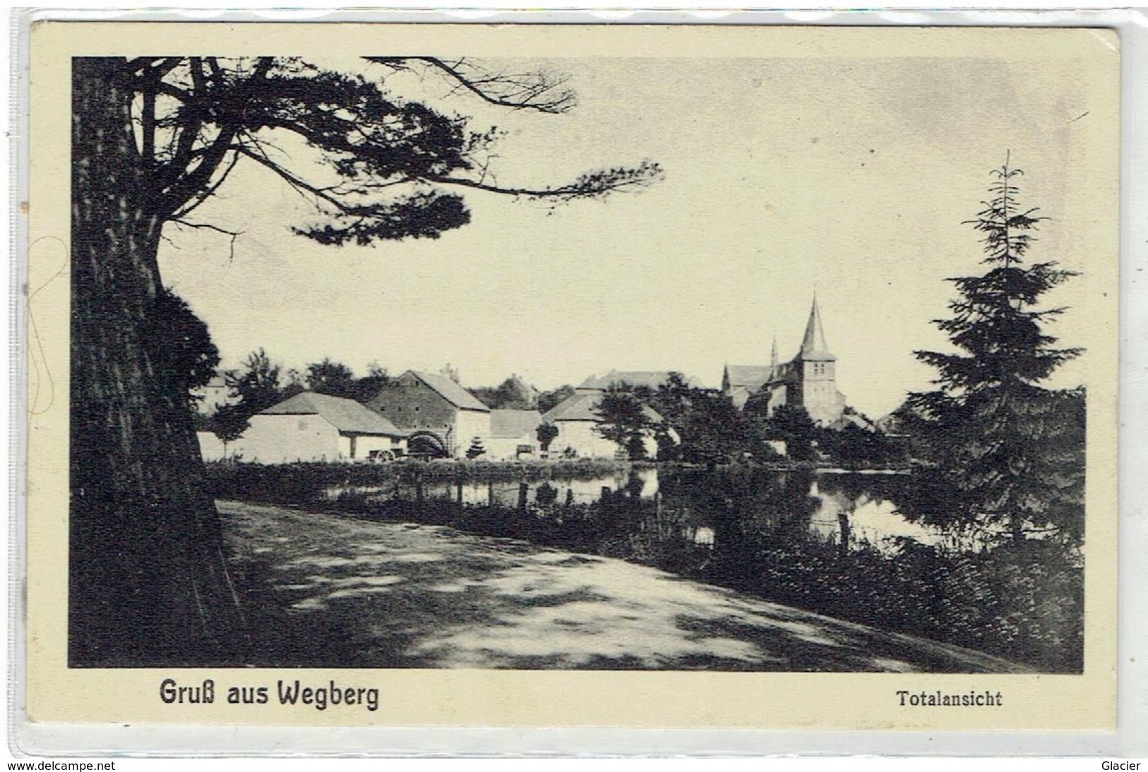 Gruss Aus WEGBERG - Nordrh. Westf. -Totalansicht - Wassermühle - Wegberg