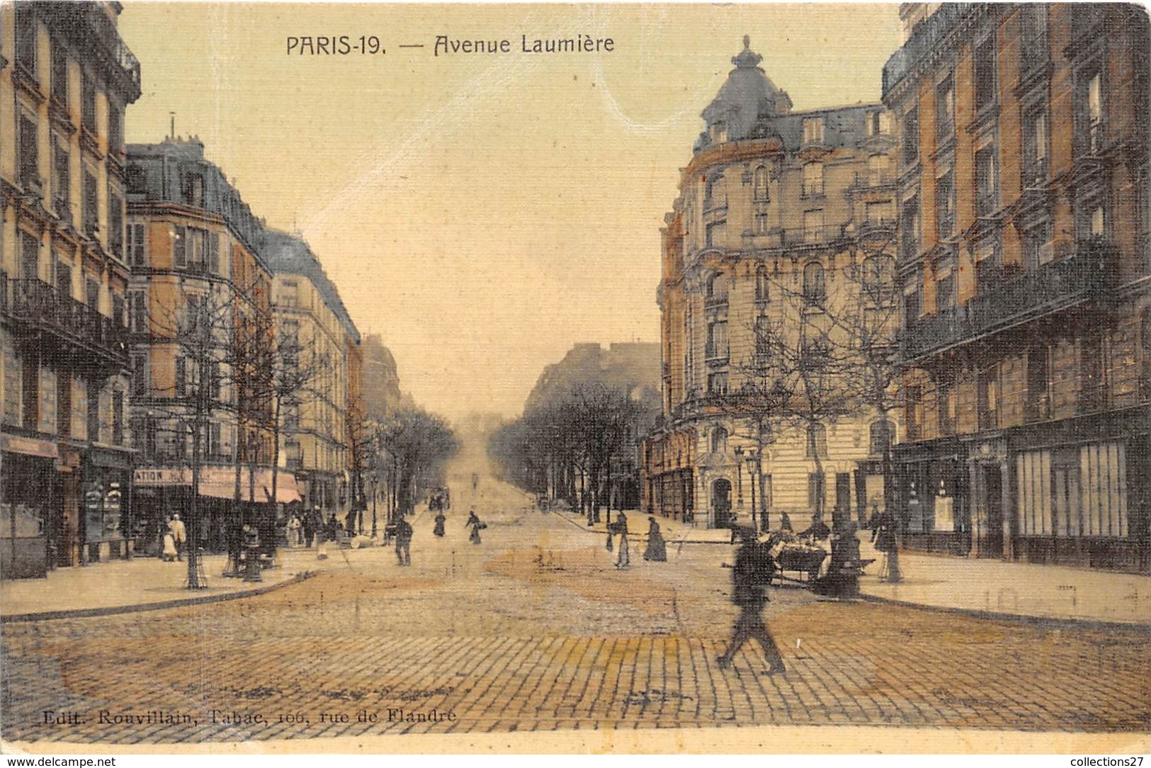 PARIS-75019-L'AVENUE LAUMIERE - Arrondissement: 19