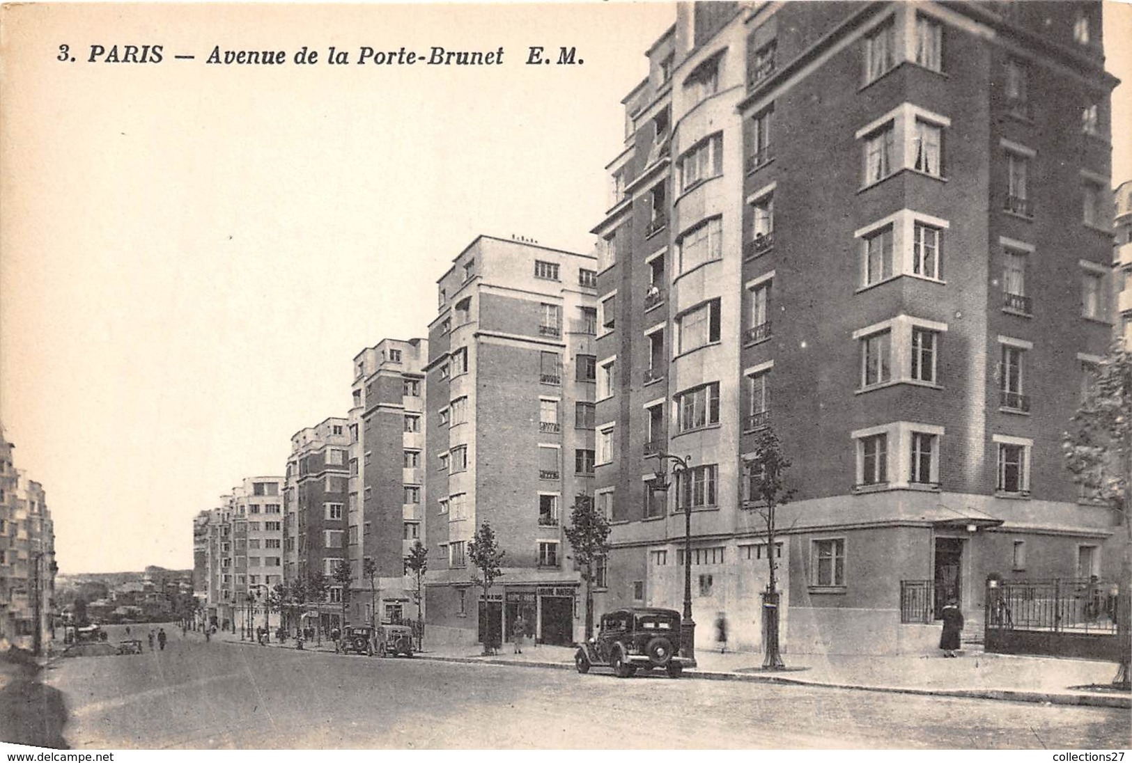 PARIS-75019-AVENUE DE LA PORTE-BRUNET - Arrondissement: 19