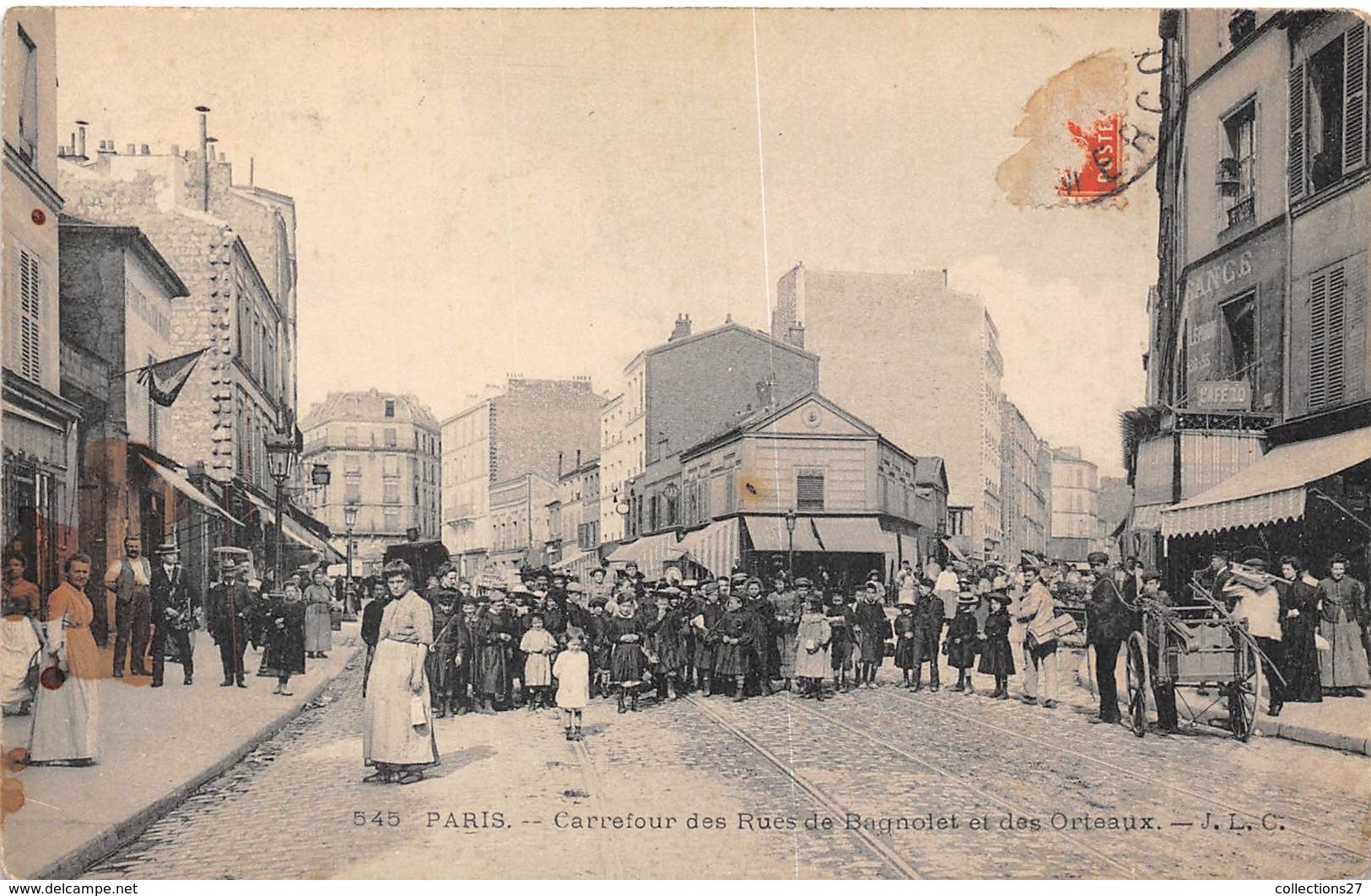 PARIS-75020-CARREFOUR DES RUES DE BAGNOLET ET DES ORTEAUX - Paris (20)