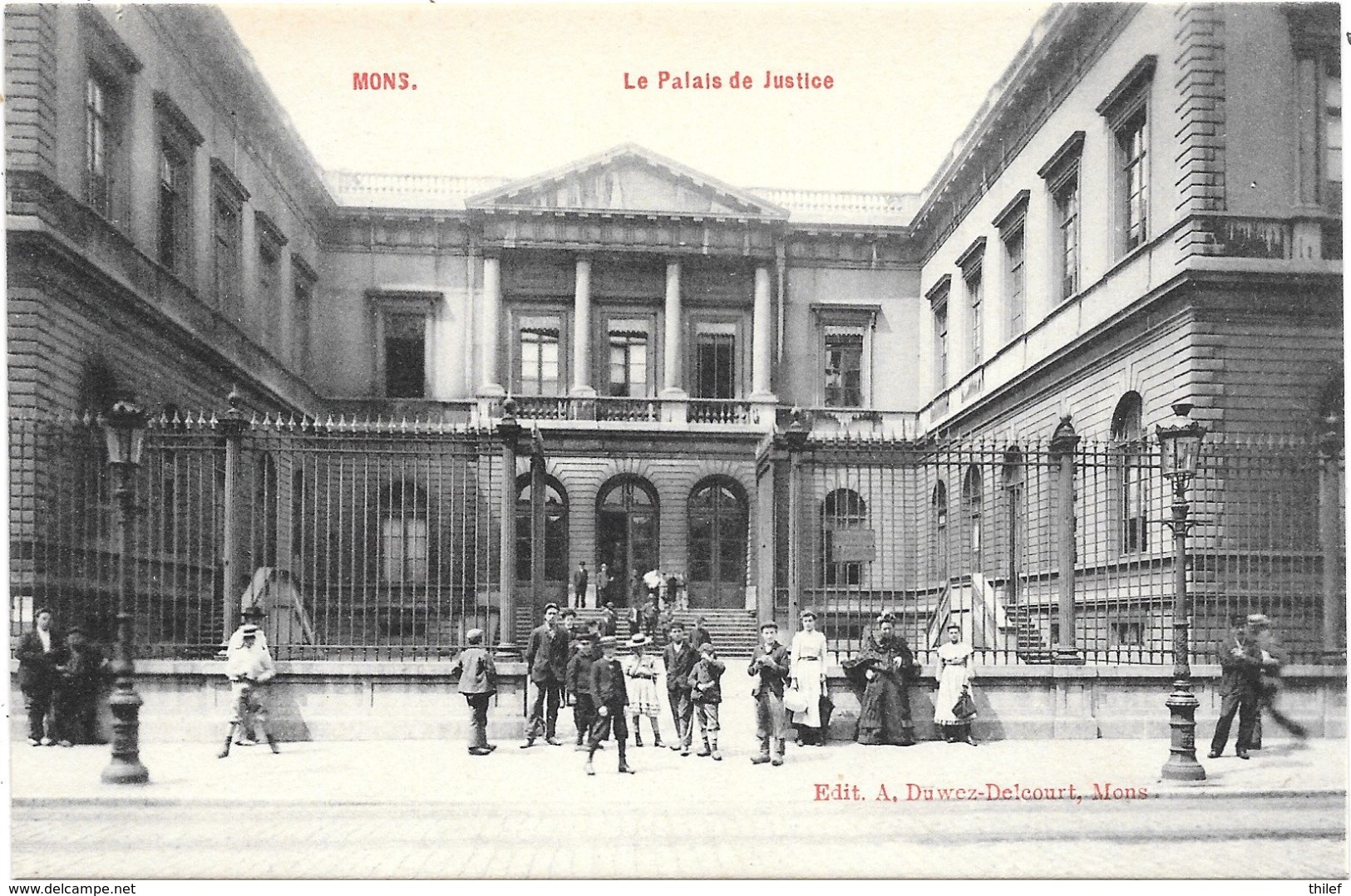 Mons NA65: Le Palais De Justice - Mons