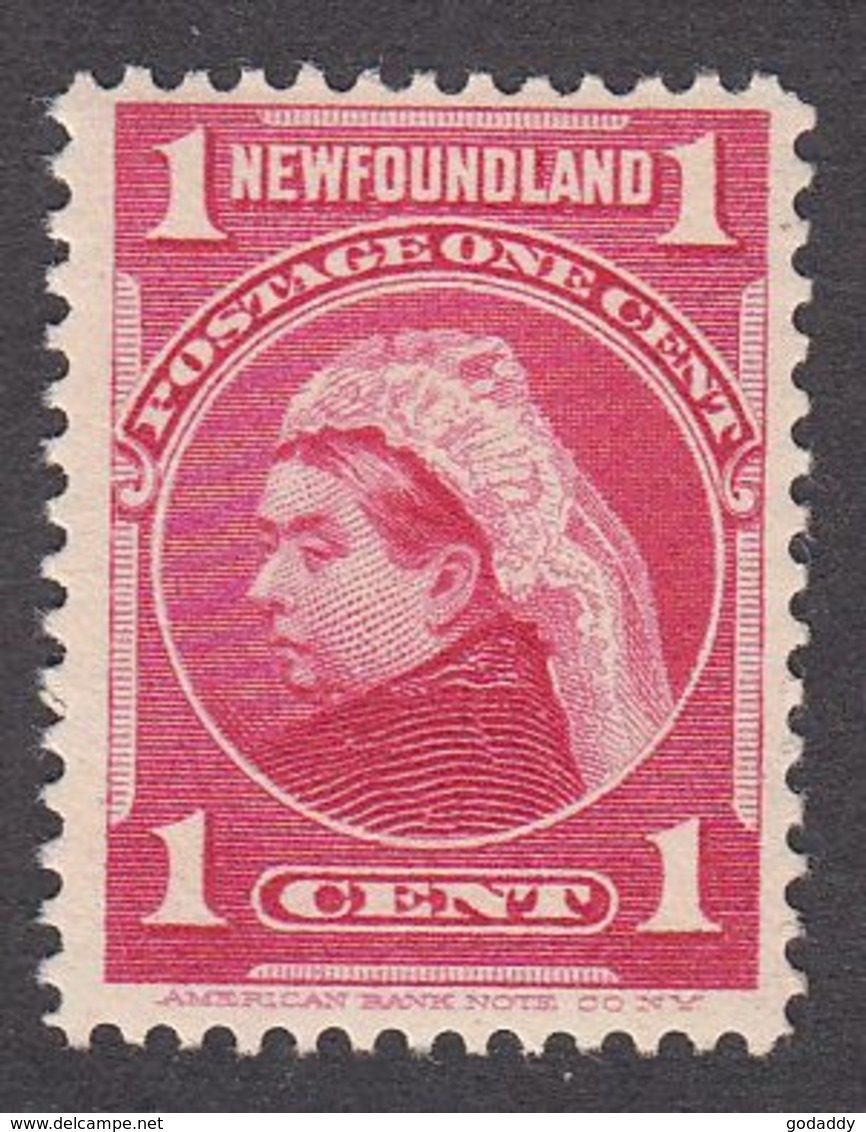 Newfoundland 1897 Queen Victoria 1 Cent  SG84 MNH Superb - 1865-1902