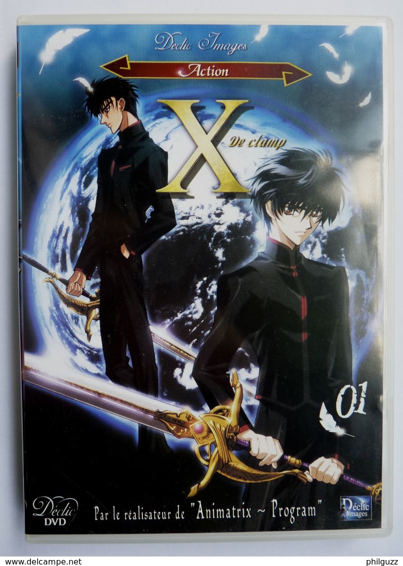 DVD X DE CLAMP 01 Episodes 1 à 4 Manga - Mangas & Anime