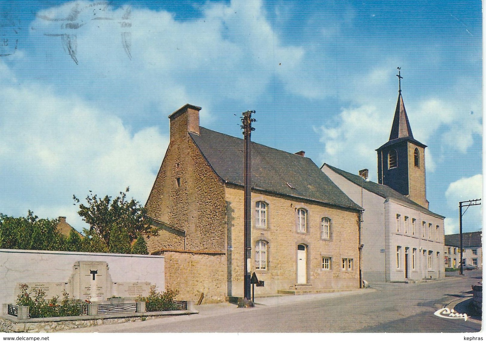 VILLERS-LE-GAMBON : Le Centre - Cachet De La Poste 1976 - Philippeville