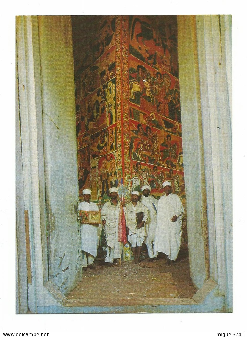 ETHIOPIE Narga Selassie Church Dek Island Lake  1960/70 - Cpa Neuf  Voir Detail - Ethiopia