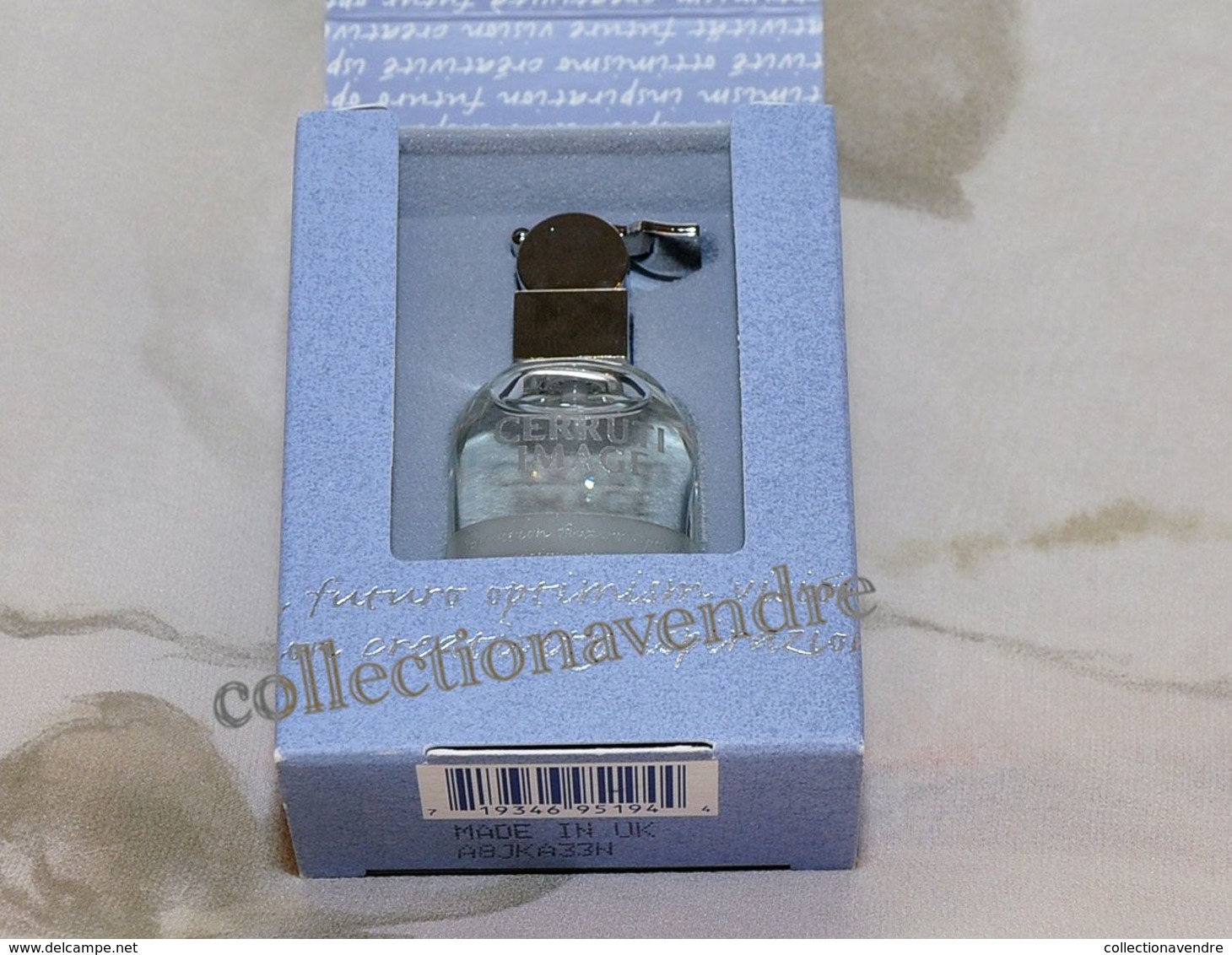 CERRUTI : Image. Eau De Toilette 5 Ml. Version 1998. Parfait état - Miniatures Hommes (avec Boite)