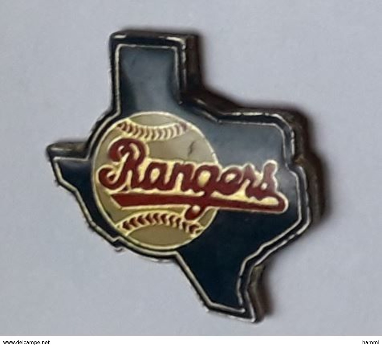 A203 Pin's USA Football Américain Baseball RANGERS  Achat Immédiat - Honkbal