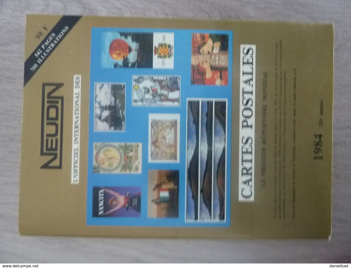 Neudin - Catalogue - Répertoire National - Année 1984 - - Books & Catalogs