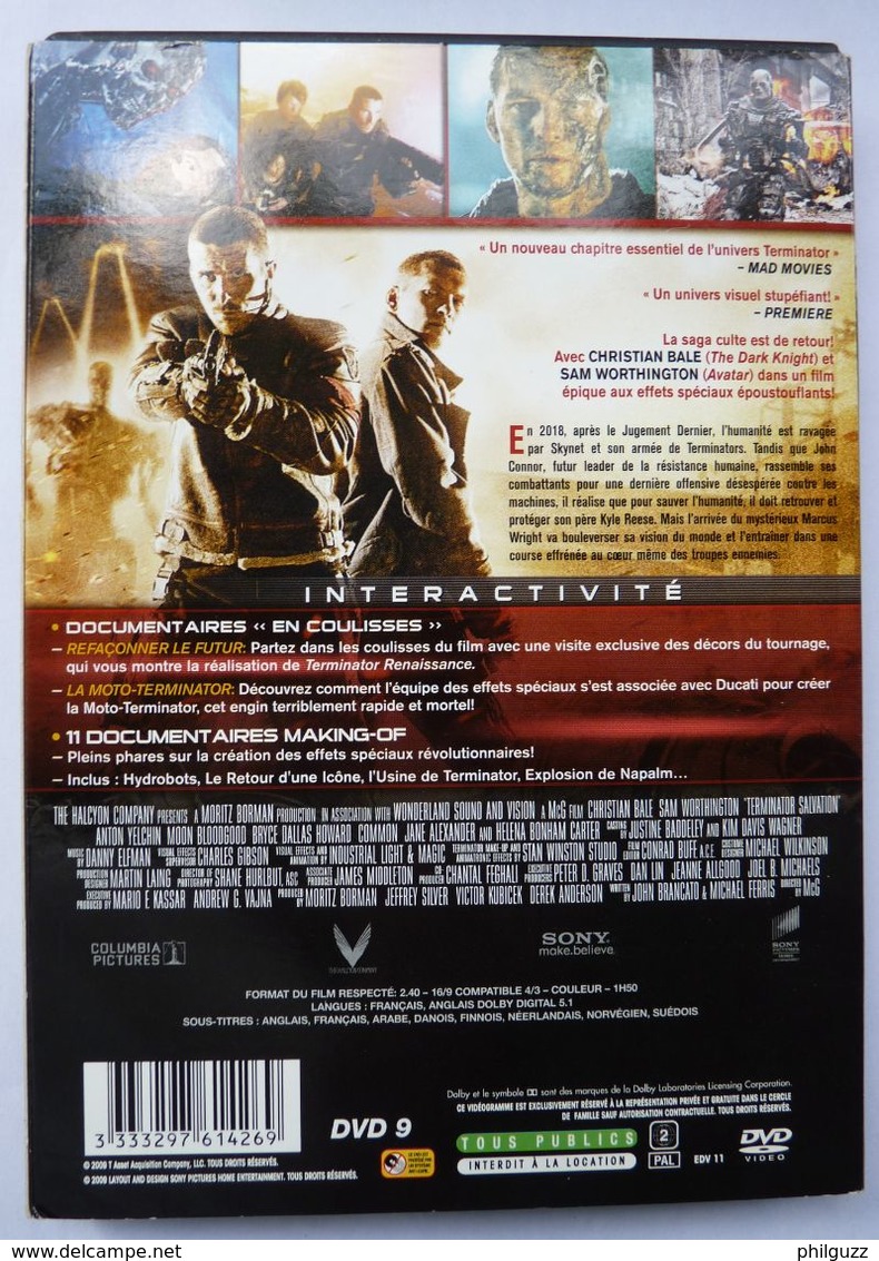 DVD TERMINATOR RENAISSANCE - Science-Fiction & Fantasy