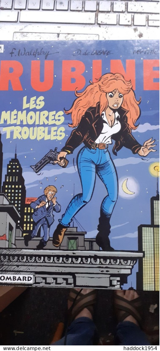 Les Mémoires Troubles RUBINE FRANCOIS WALTHERY MYTHIC Le Lombard 1993 - Rubine