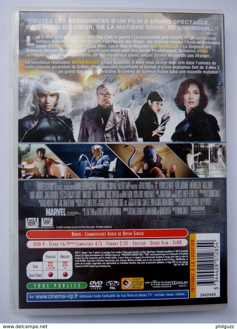 DVD X-MEN 2 - Science-Fiction & Fantasy