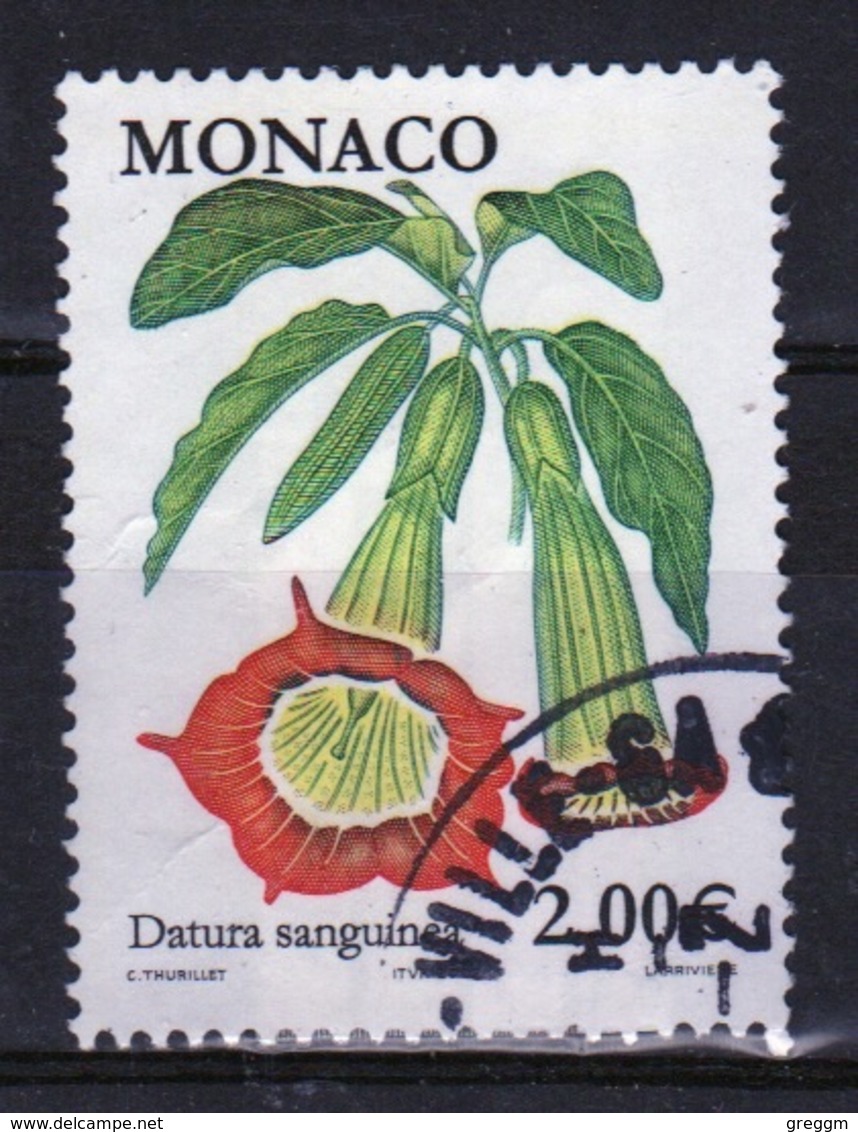 Monaco Single 2€ Stamp From 2002 Set To Celebrate Flora And Fauna. - Oblitérés