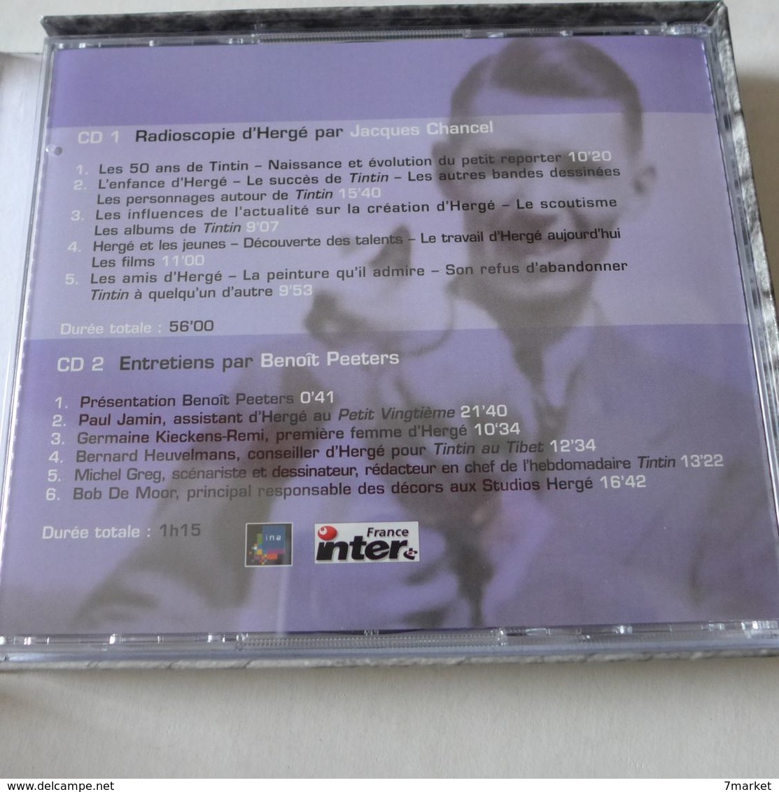 Jacques Chancel, Benoît Peeters - Hergé Objectif Radio / 2 CD - Discos & CD