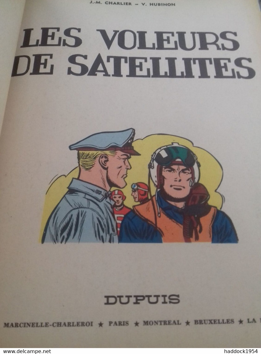 Les Voleurs De Satellites BUCK DANNY CHARLIER HUBINON Dupuis 1967 - Buck Danny