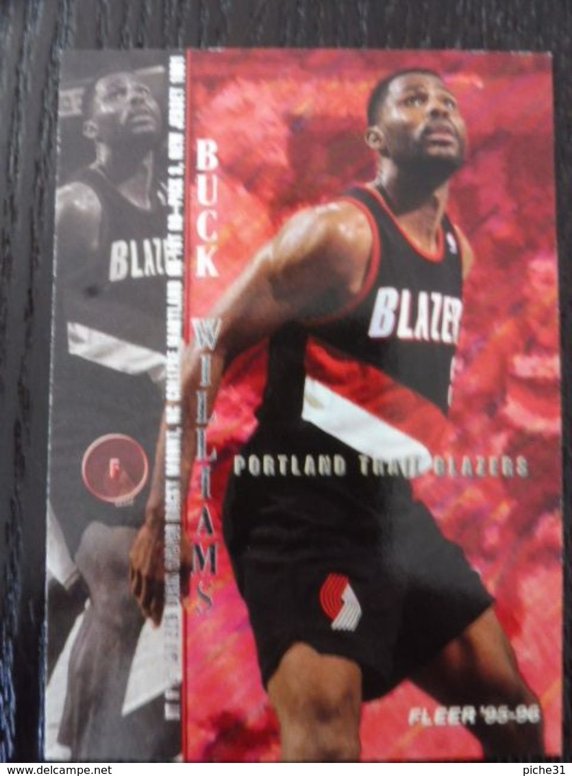 NBA - FLEER 95-96 - BLAZER - BUCK WILLIAMS - 1990-1999