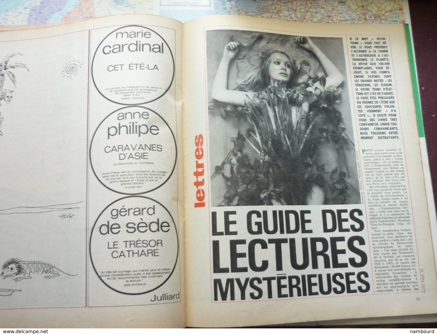 Candide n°328 7 Août 1967 Ce qui se passe vraiment à Saint-Tropez / Godard malgré Mauriac / Brel / ...