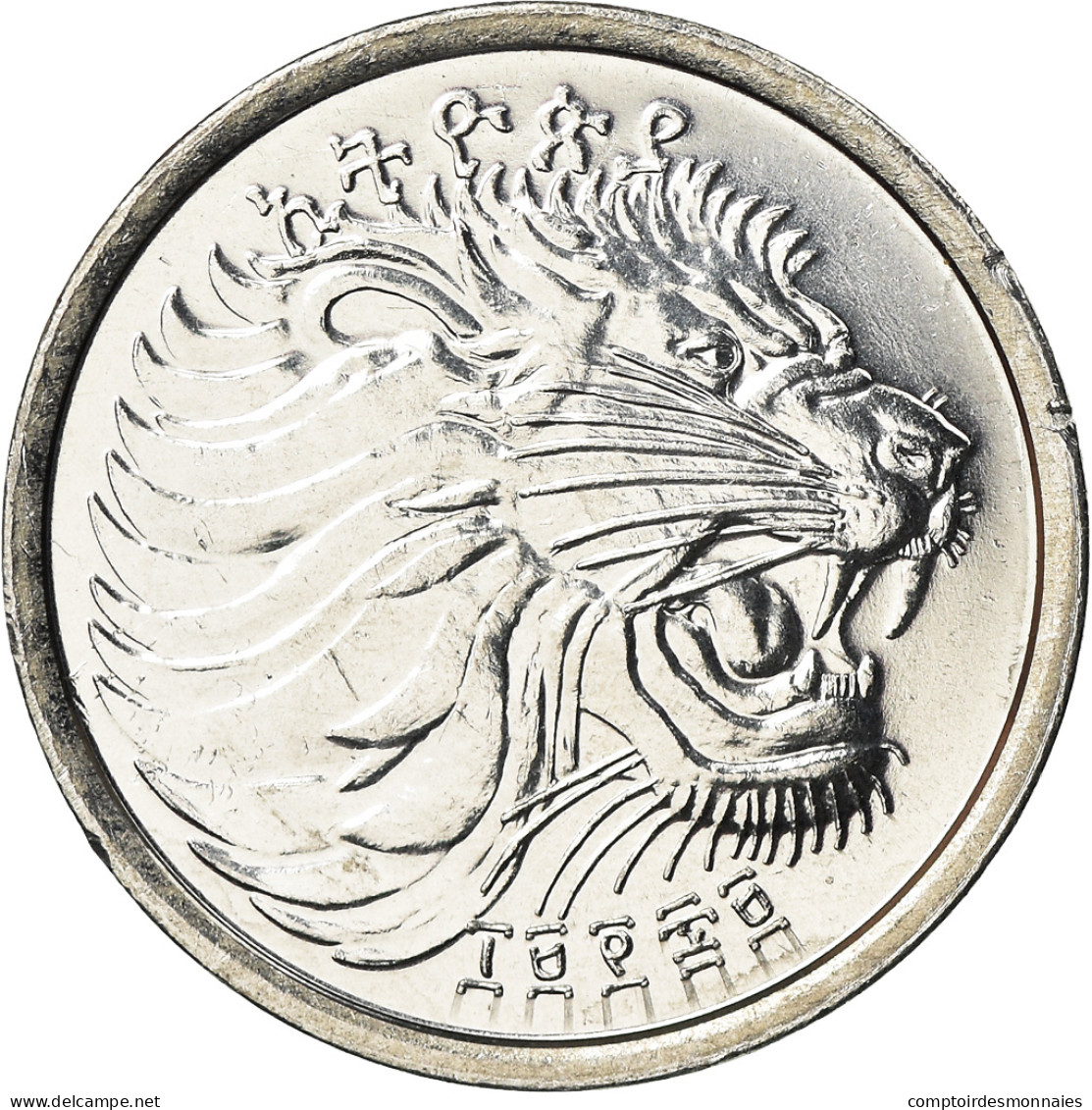 Monnaie, Éthiopie, Cent, 1977, British Royal Mint, SPL+, Aluminium, KM:43.1 - Etiopía