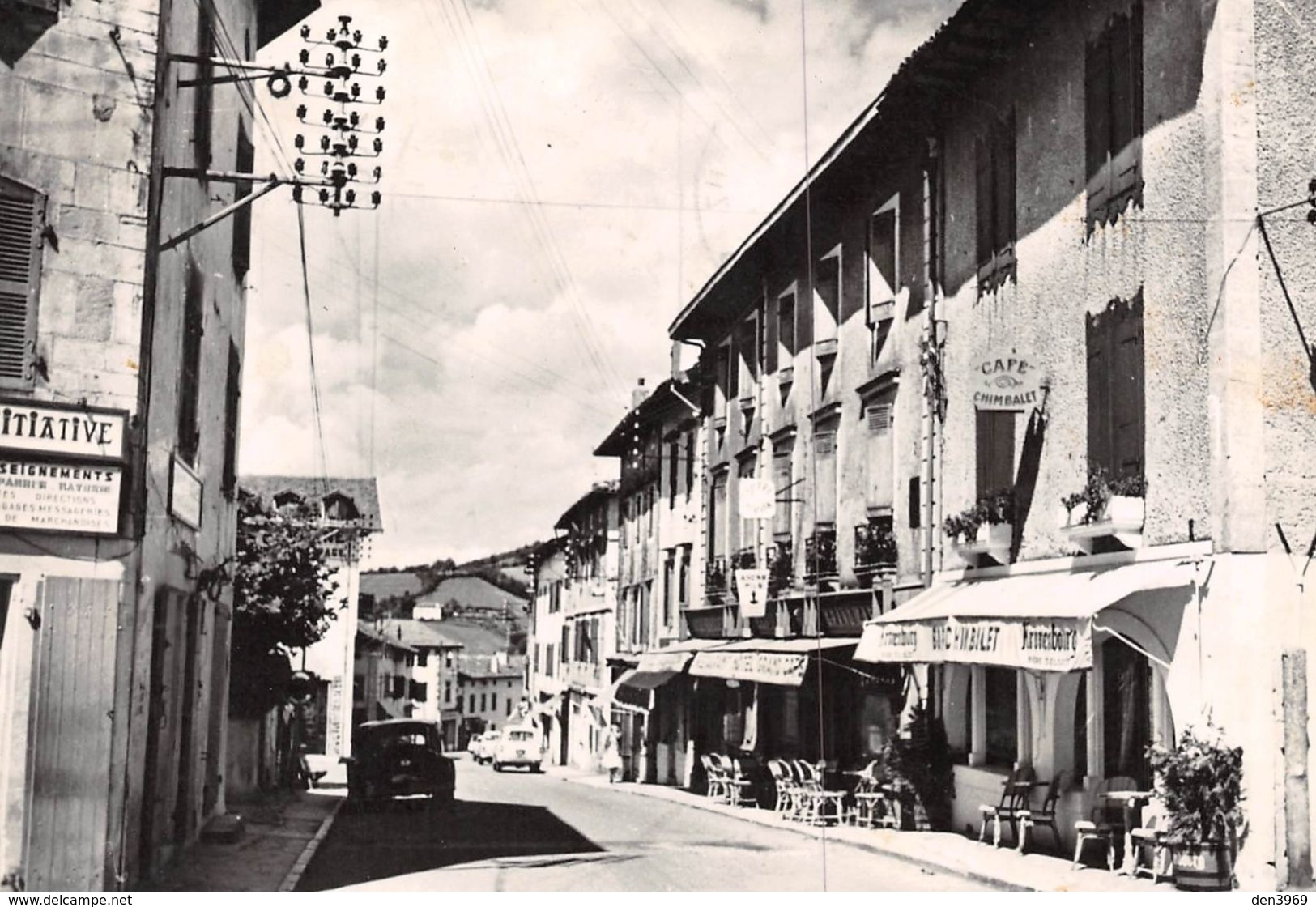 HASPARREN - La Rue Principale - Café Chimbalet - Editions Du Moulin, Sartrouville - Hasparren