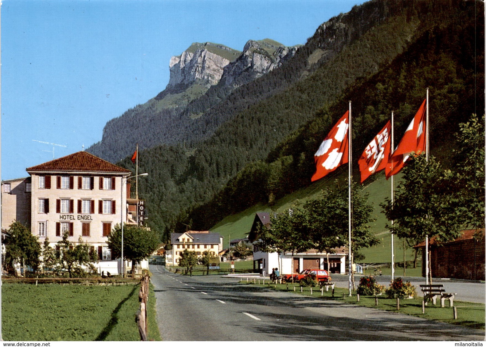 Hotel Engel - Emmetten (8934) * 9. 1. 1989 - Emmetten