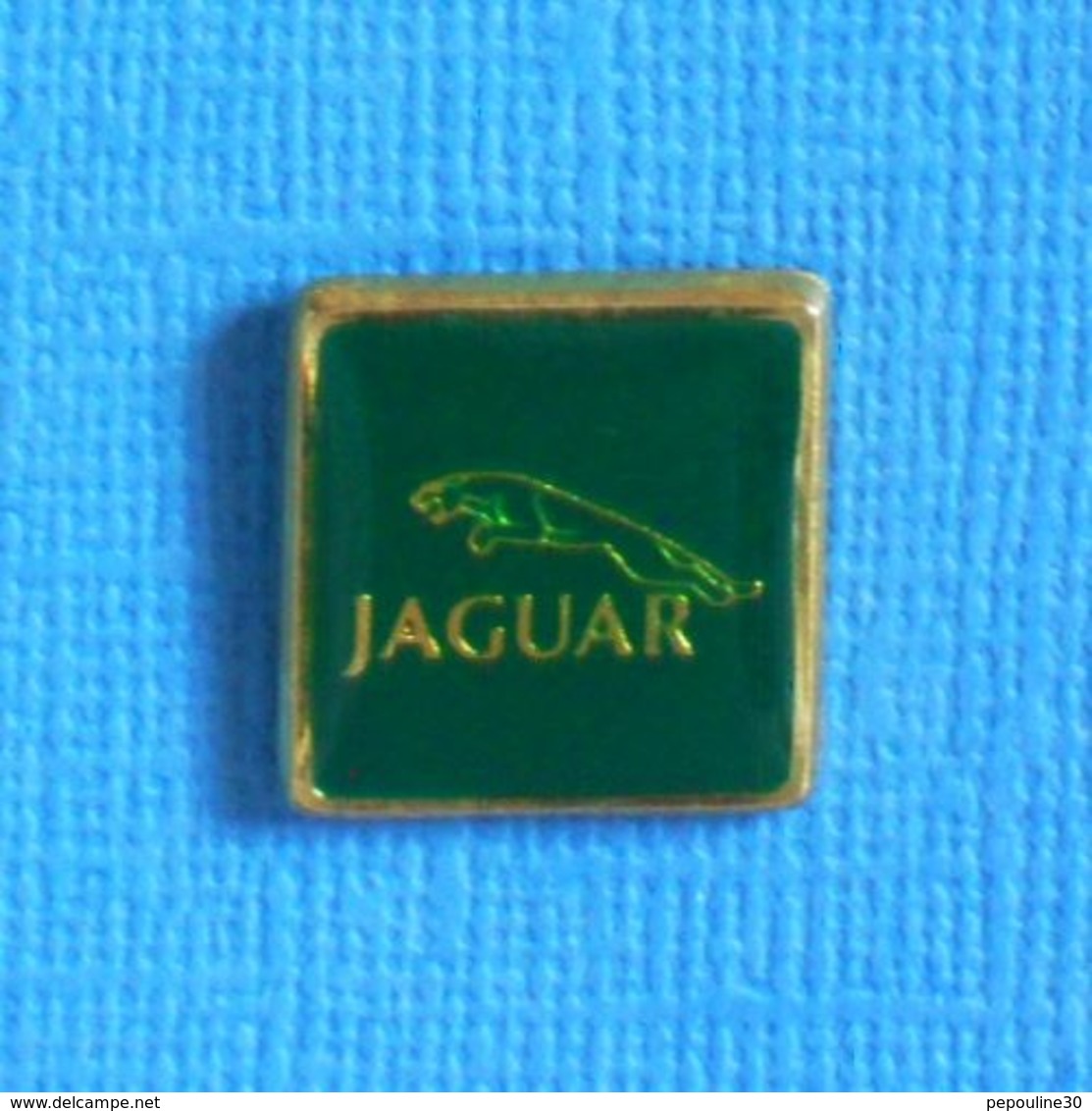 1 PIN'S //  ** LOGO / JAGUAR / EMBLÈME - JAGUAR BONDISSANT ** - Jaguar