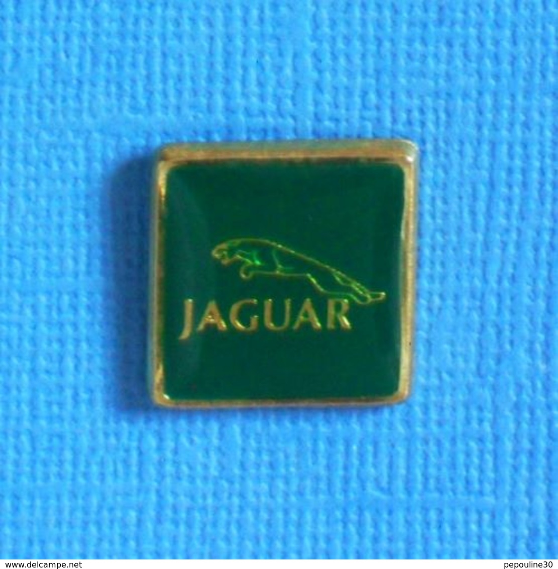 1 PIN'S //  ** LOGO / JAGUAR / EMBLÈME - JAGUAR BONDISSANT ** - Jaguar