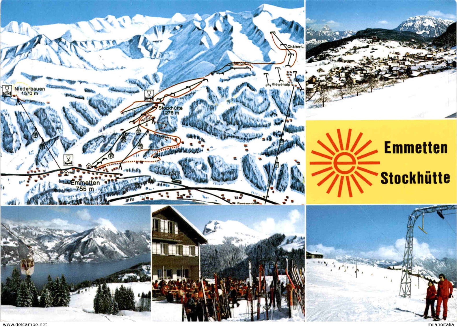 Emmetten - Stockhütte - 5 Bilder (10992) * 4. 2. 1991 - Emmetten