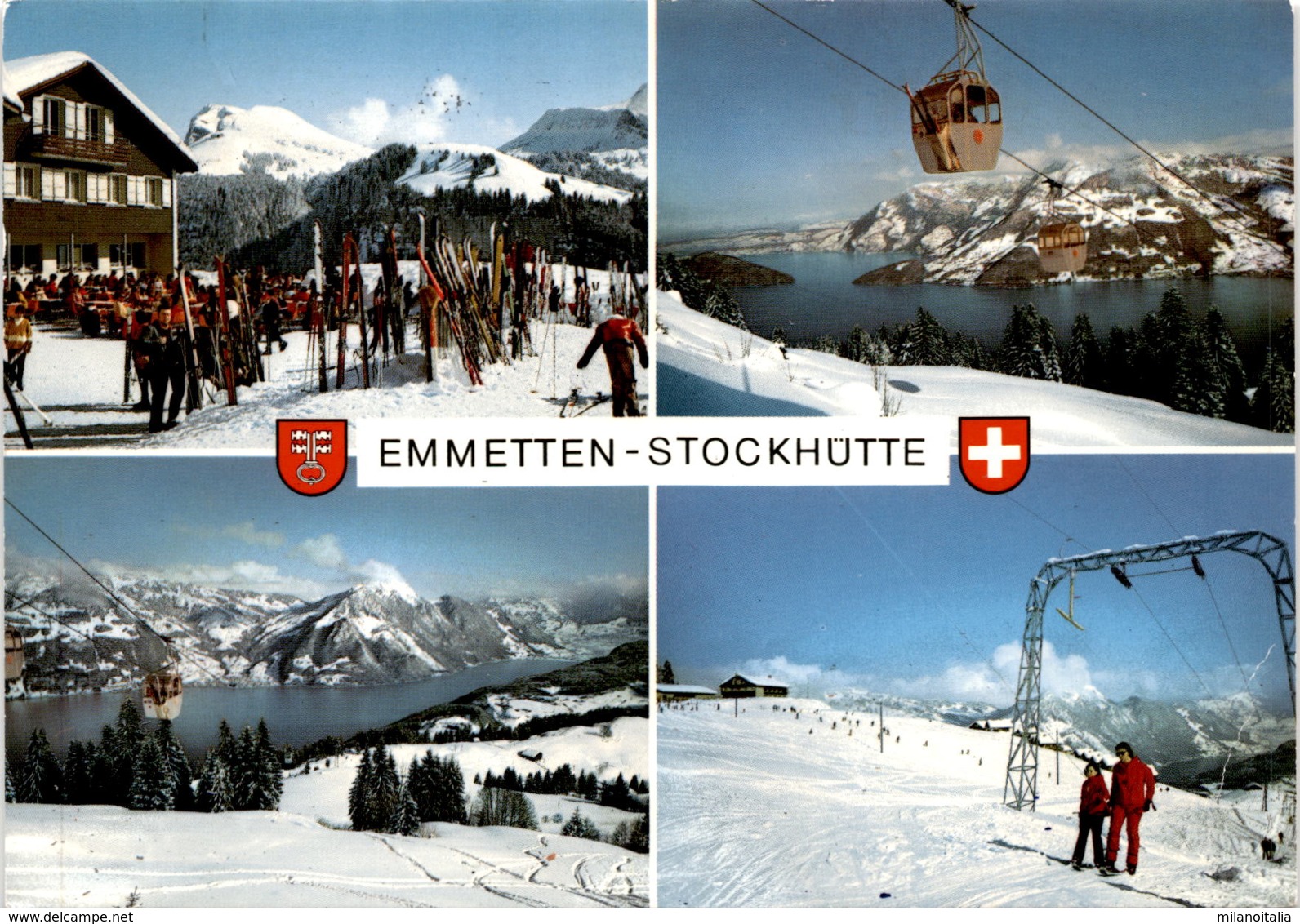 Emmetten - Stockhütte - 4 Bilder (8630) * 23. 2. 1975 - Emmetten