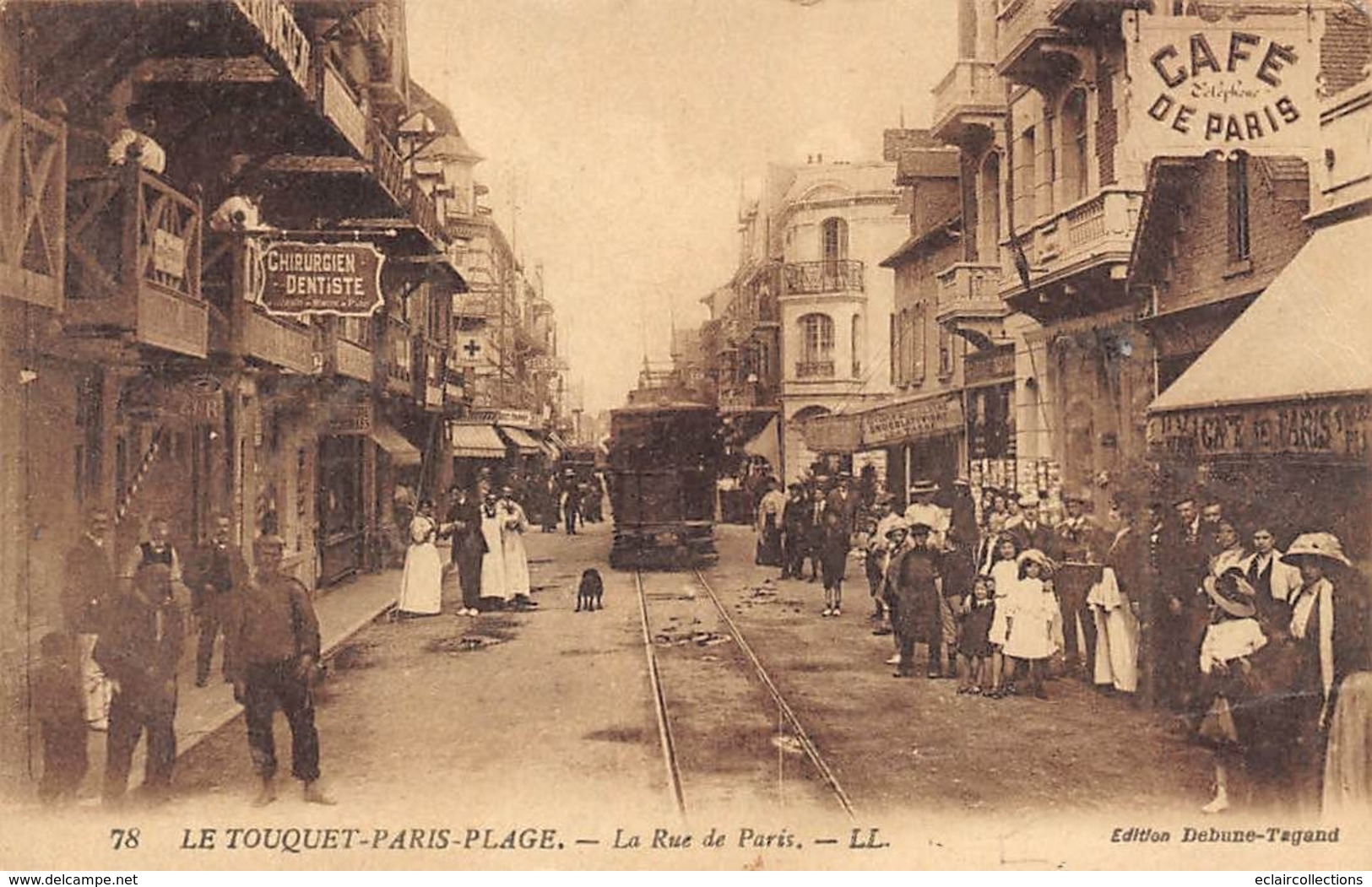 Le Touquet . Paris-Plage   62    Lot De 14 Cartes Dont:    Rues, Tramway,Hôtel,Casino     (voir Scan) - Le Touquet