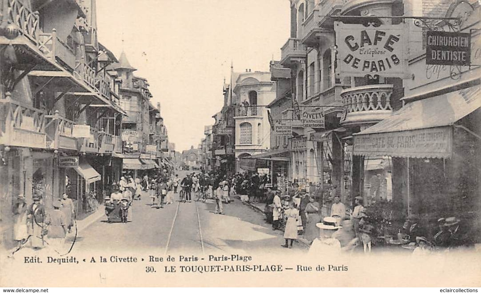 Le Touquet . Paris-Plage   62    Lot De 14 Cartes Dont:    Rues, Tramway,Hôtel,Casino     (voir Scan) - Le Touquet