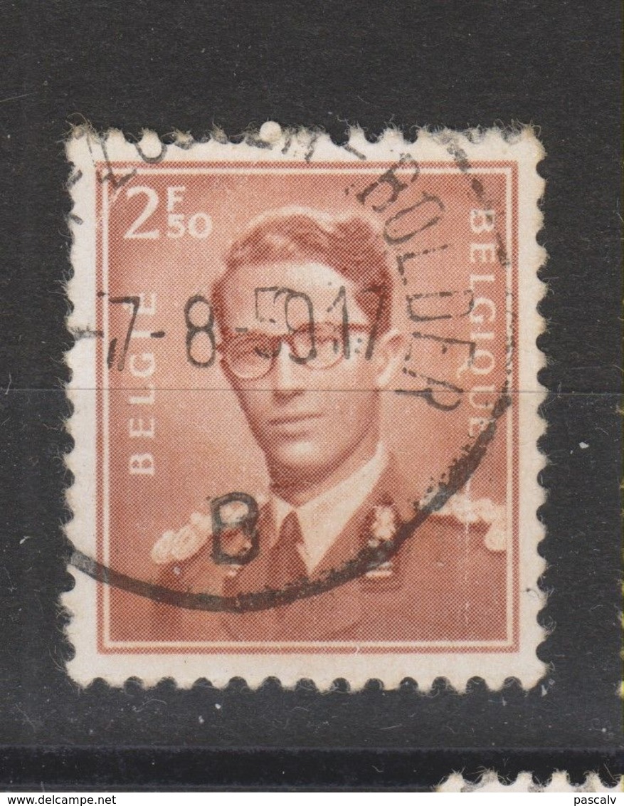 COB 1028 Oblitération Centrale ZICHEN-ZUSSEN-BOLDER - 1953-1972 Lunettes