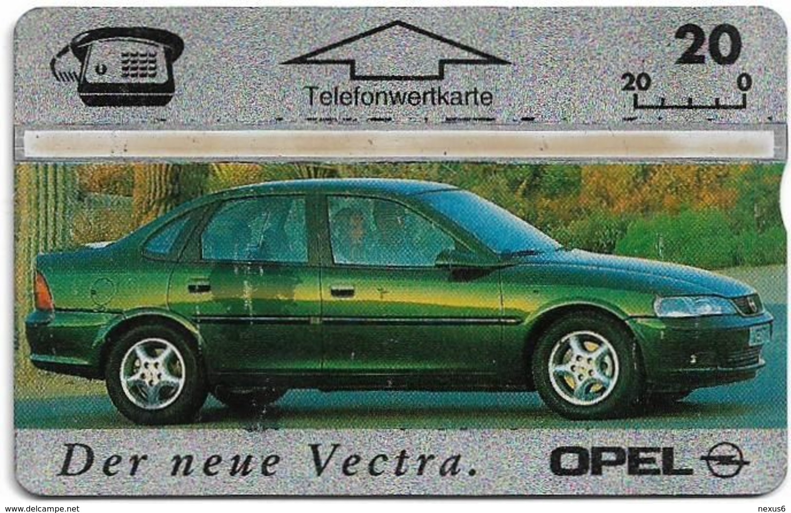 Austria - L&G - P Series - P598 - Opel Vectra - 510L - 10.1995, 20öS, 11.930ex, Used - Oostenrijk