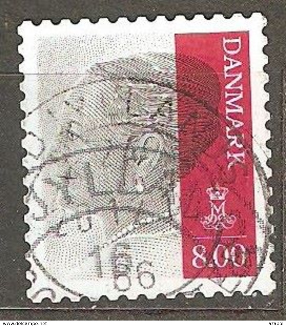 Denmark: 1 Used Stamp From A Definitive Set, Queen Margrethe II, 2010, Mi#1630 - Oblitérés