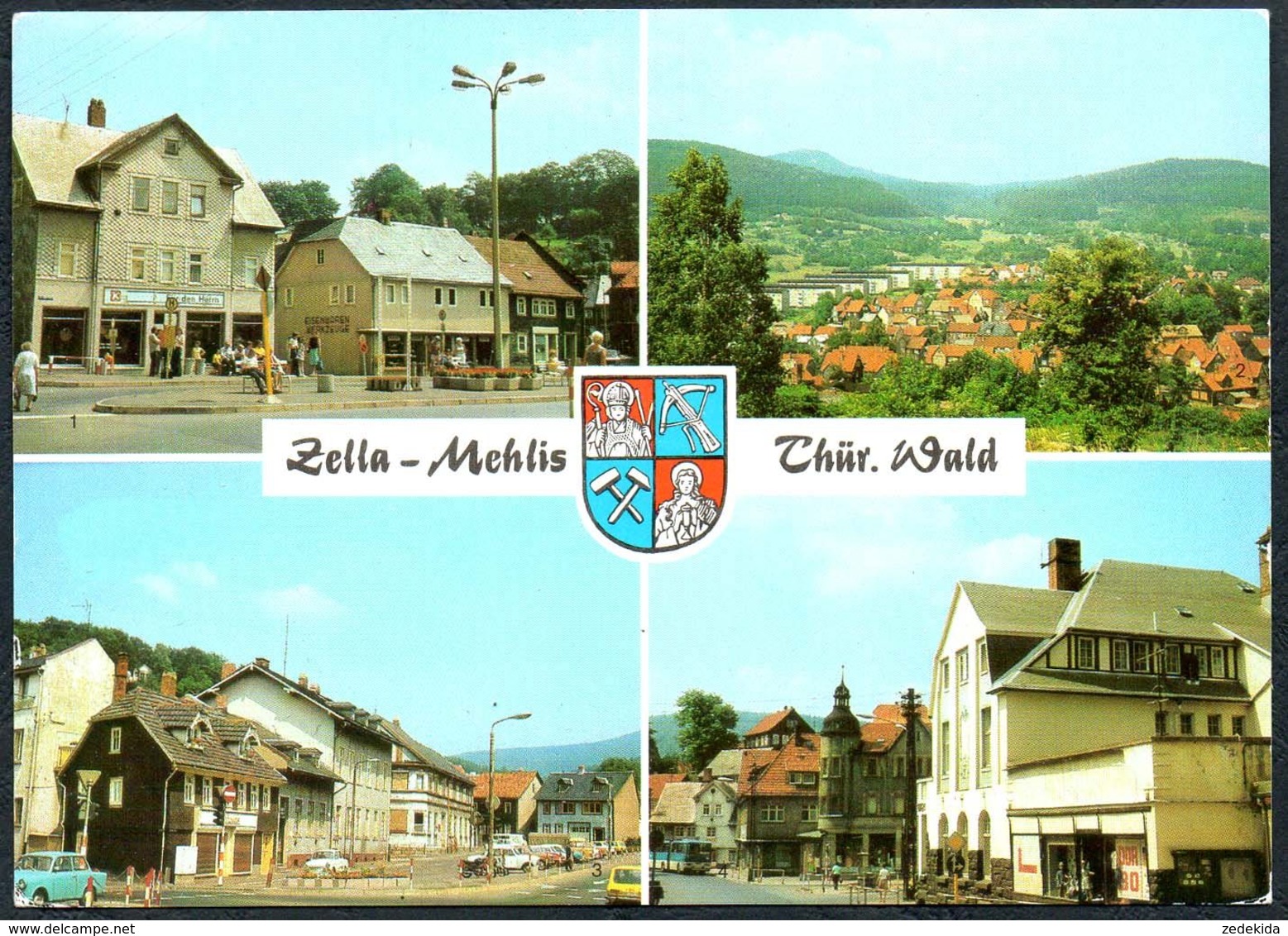 D6832 - Zella Mehlis - Konsum- Auslese Bild Verlag - Zella-Mehlis