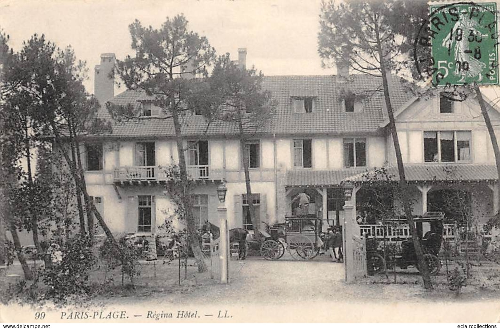 Le Touquet . Paris-Plage   62      Le Régina Hôtel     (voir Scan) - Le Touquet